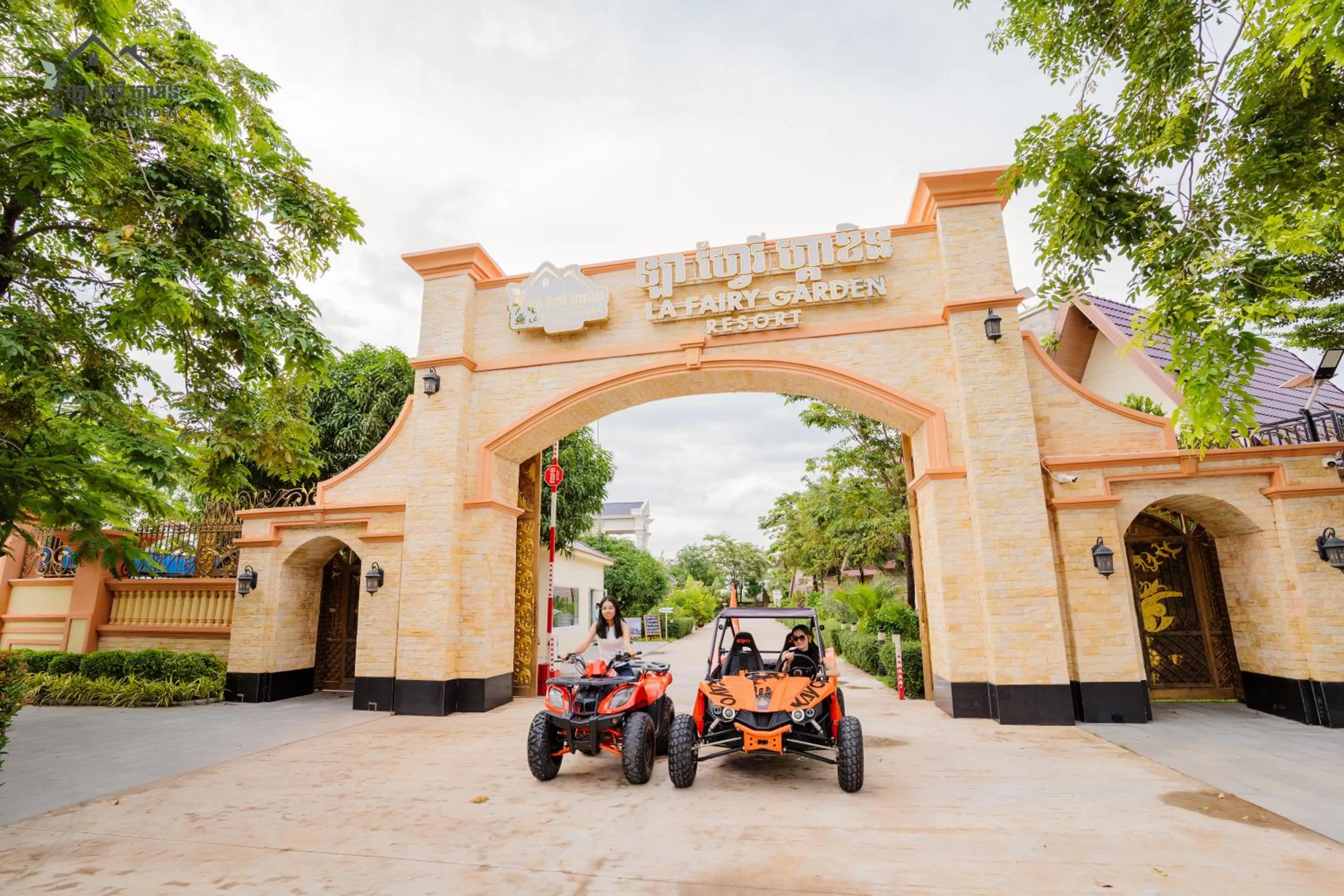 Property building in La Fairy Garden Resort