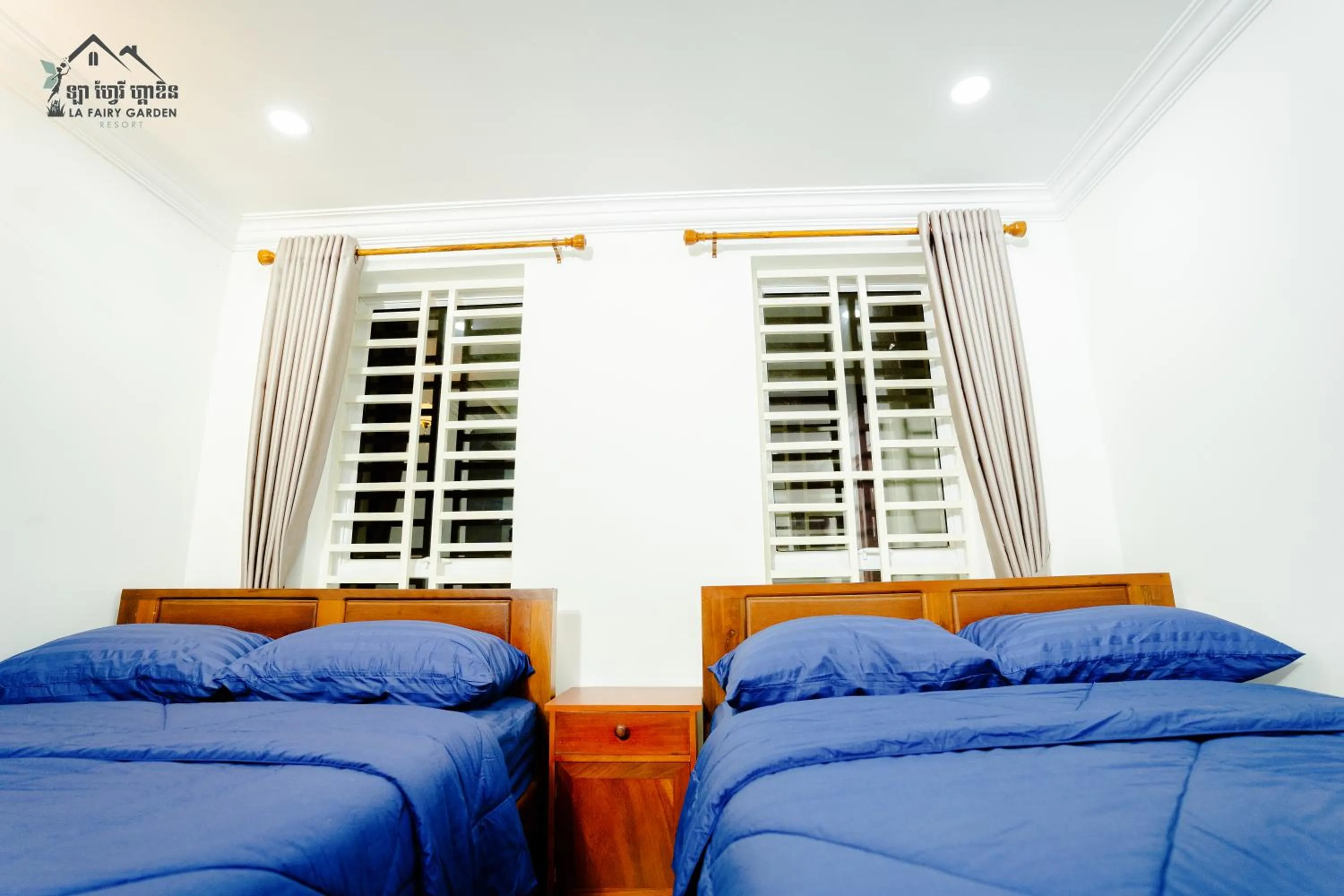 Bed in La Fairy Garden Resort