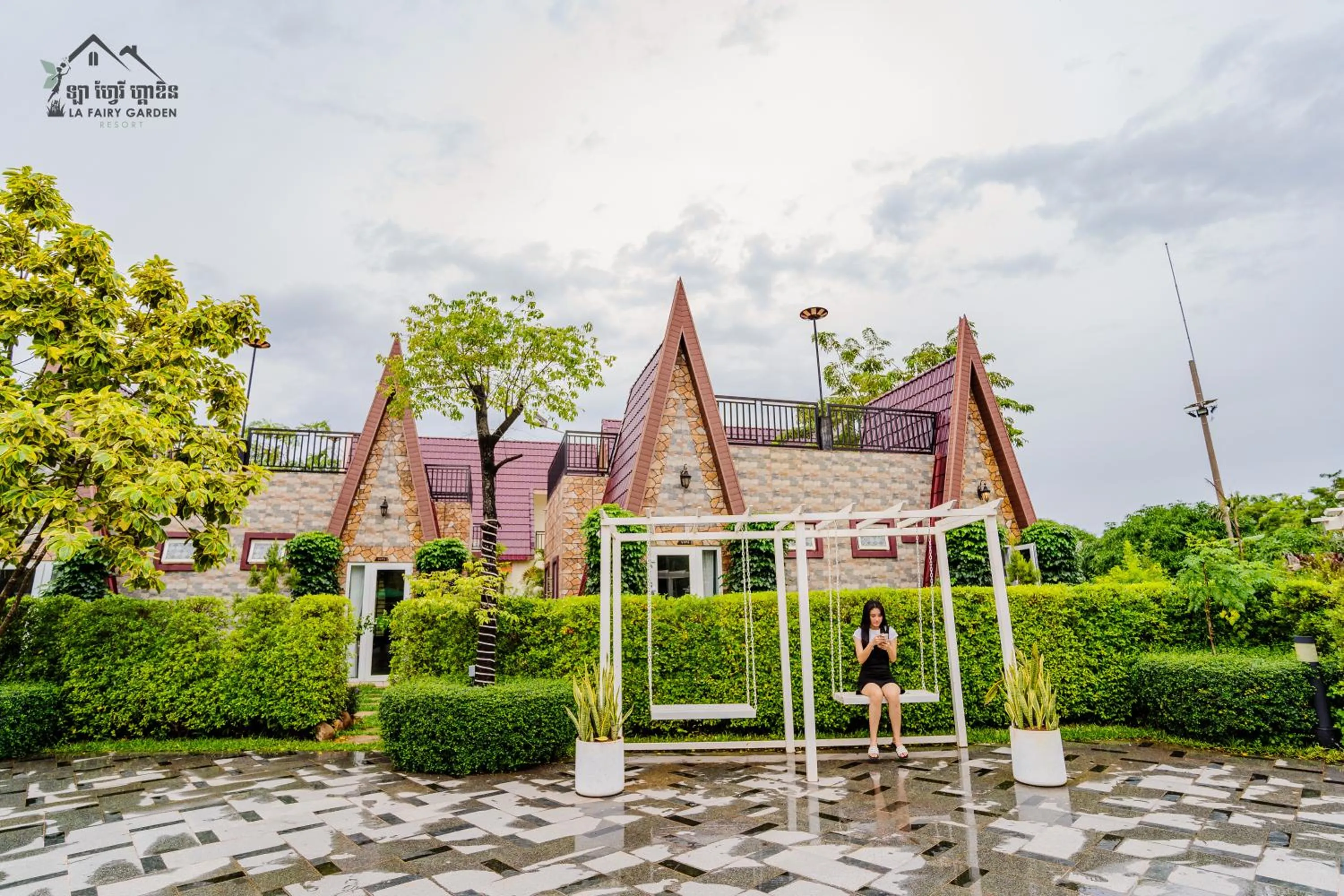 Property building in La Fairy Garden Resort