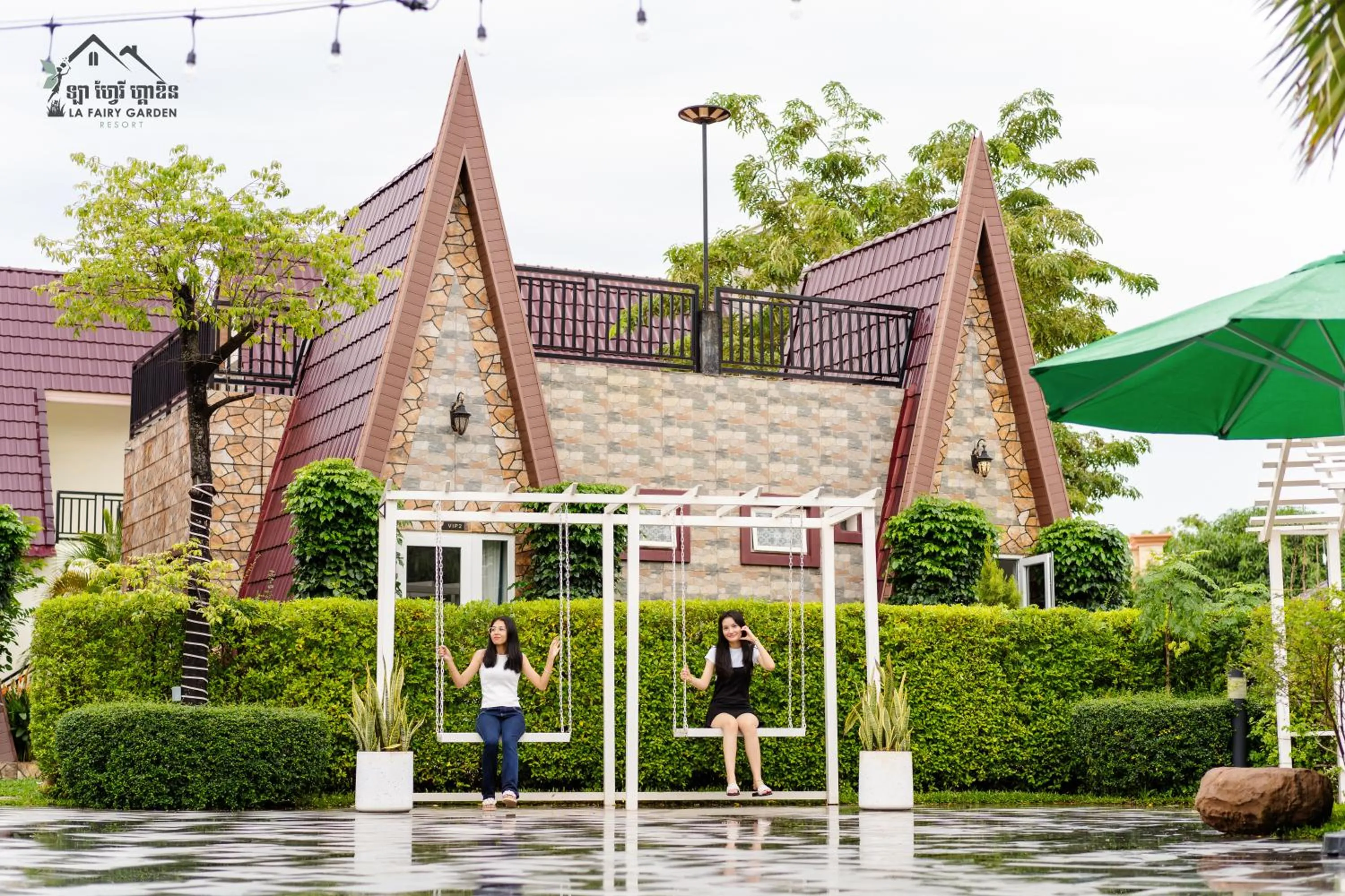 Property building in La Fairy Garden Resort