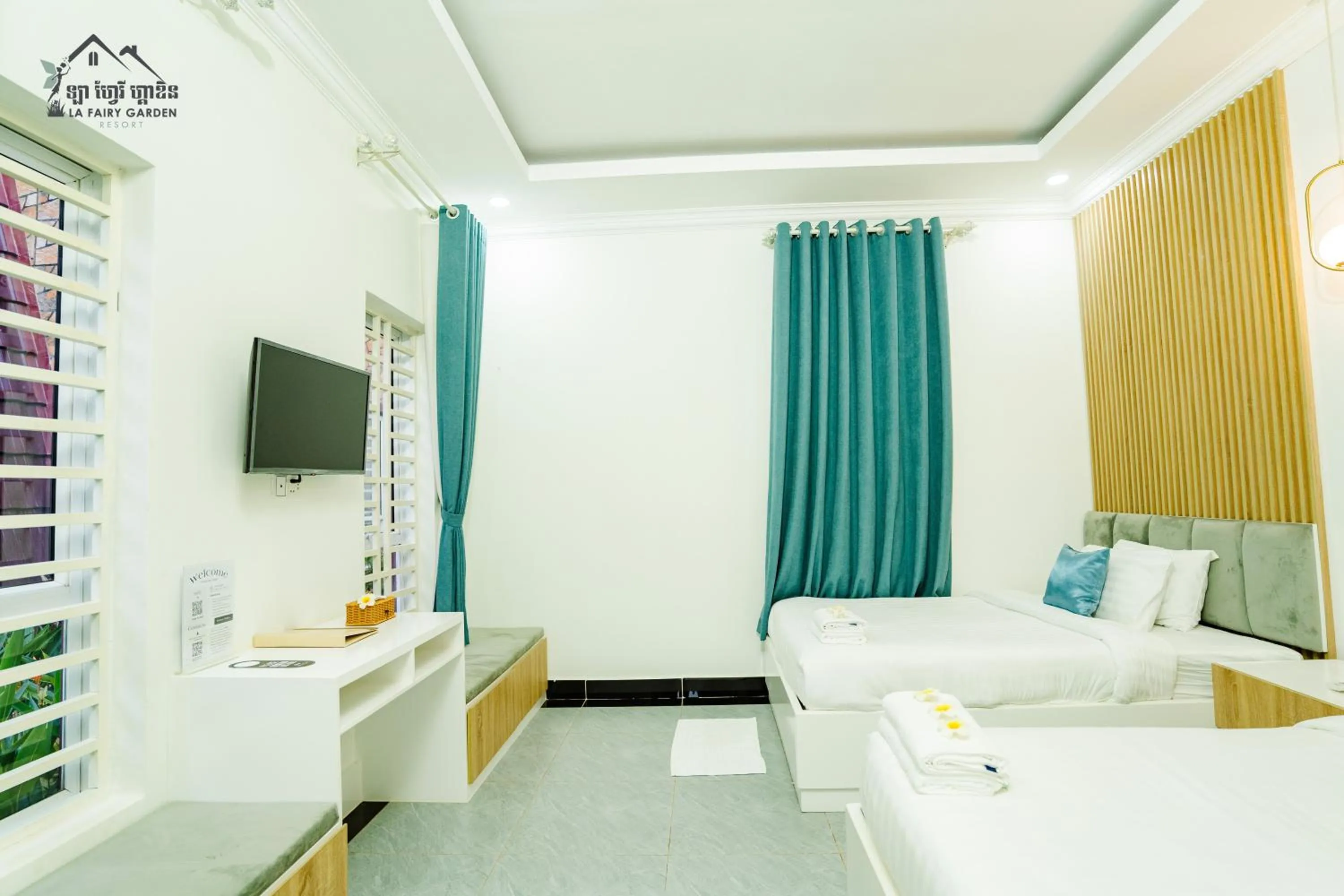 Bedroom, Bed in La Fairy Garden Resort