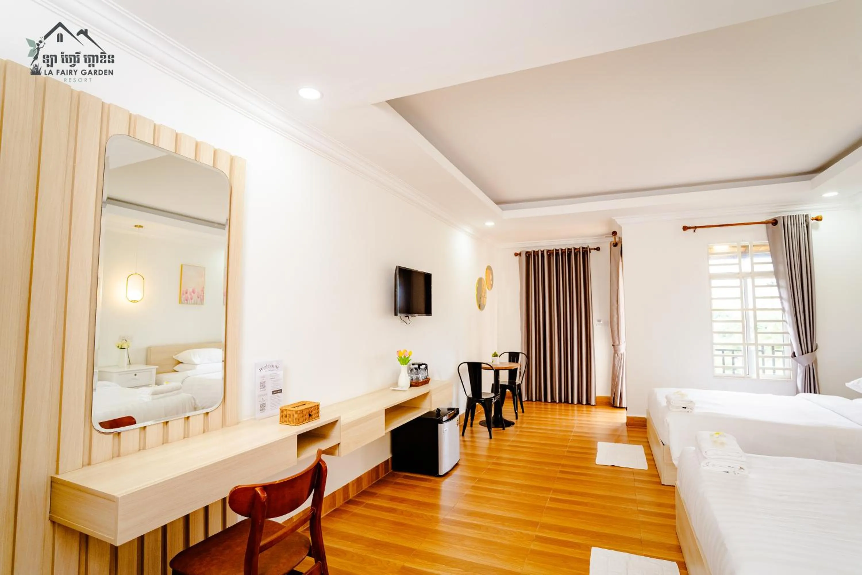 Property building, Bed in La Fairy Garden Resort