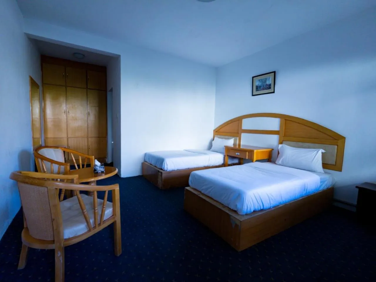 Bed in Hunza Marcopolo Inn Gulmit