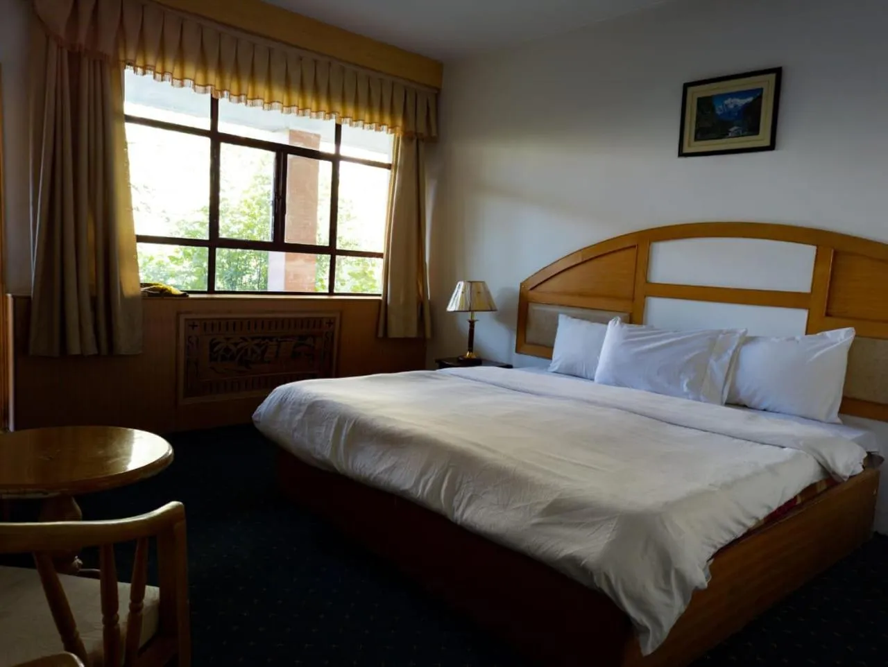 Bed in Hunza Marcopolo Inn Gulmit