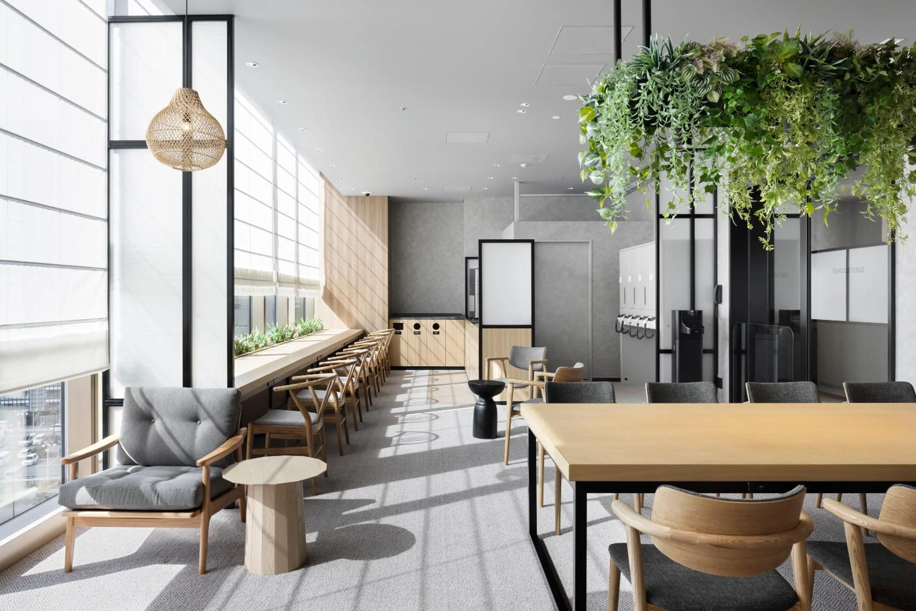 Communal lounge/ TV room in Hotel Hankyu GRAN RESPIRE OSAKA