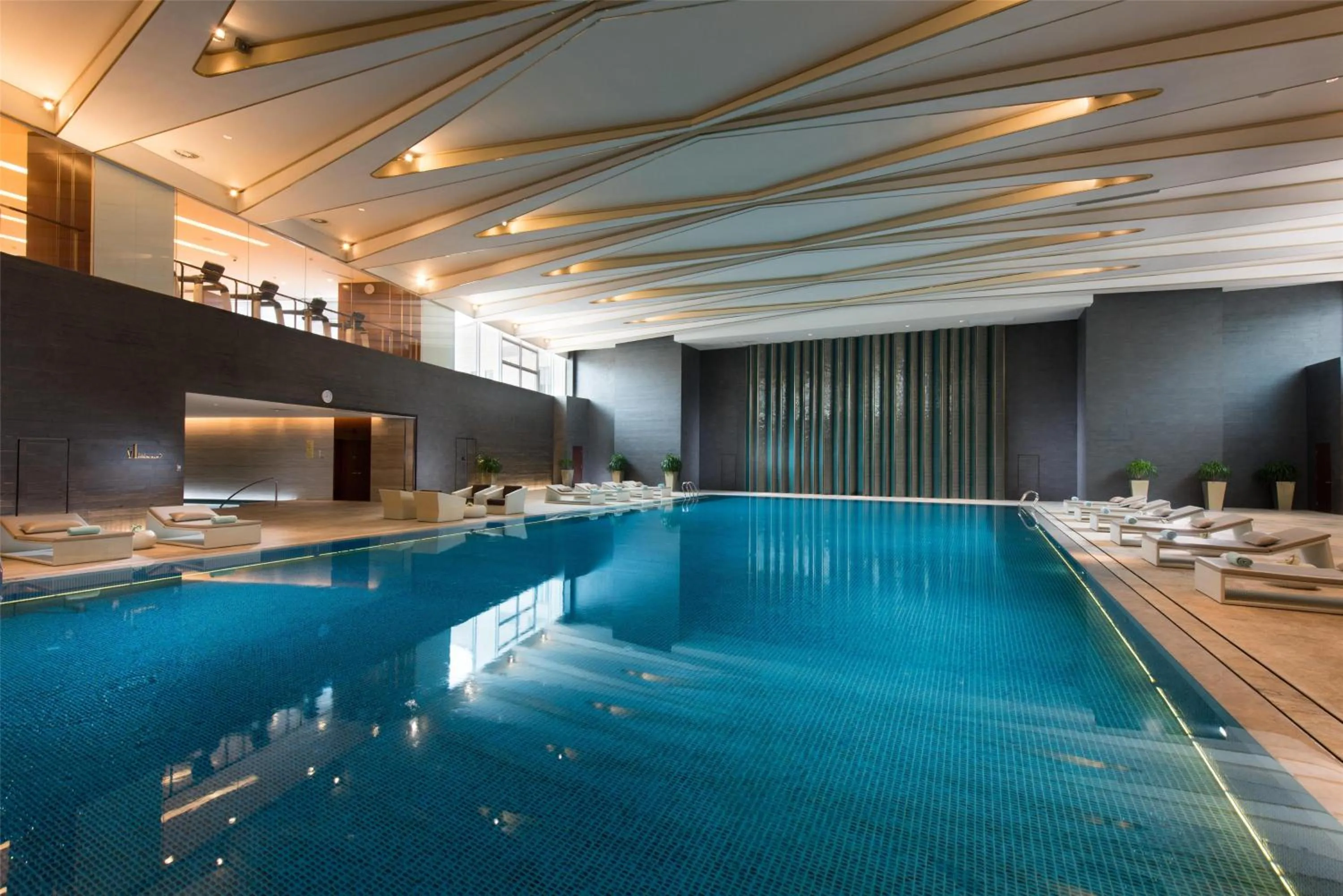 Pool view in Sunrise Kempinski Hotel Beijing