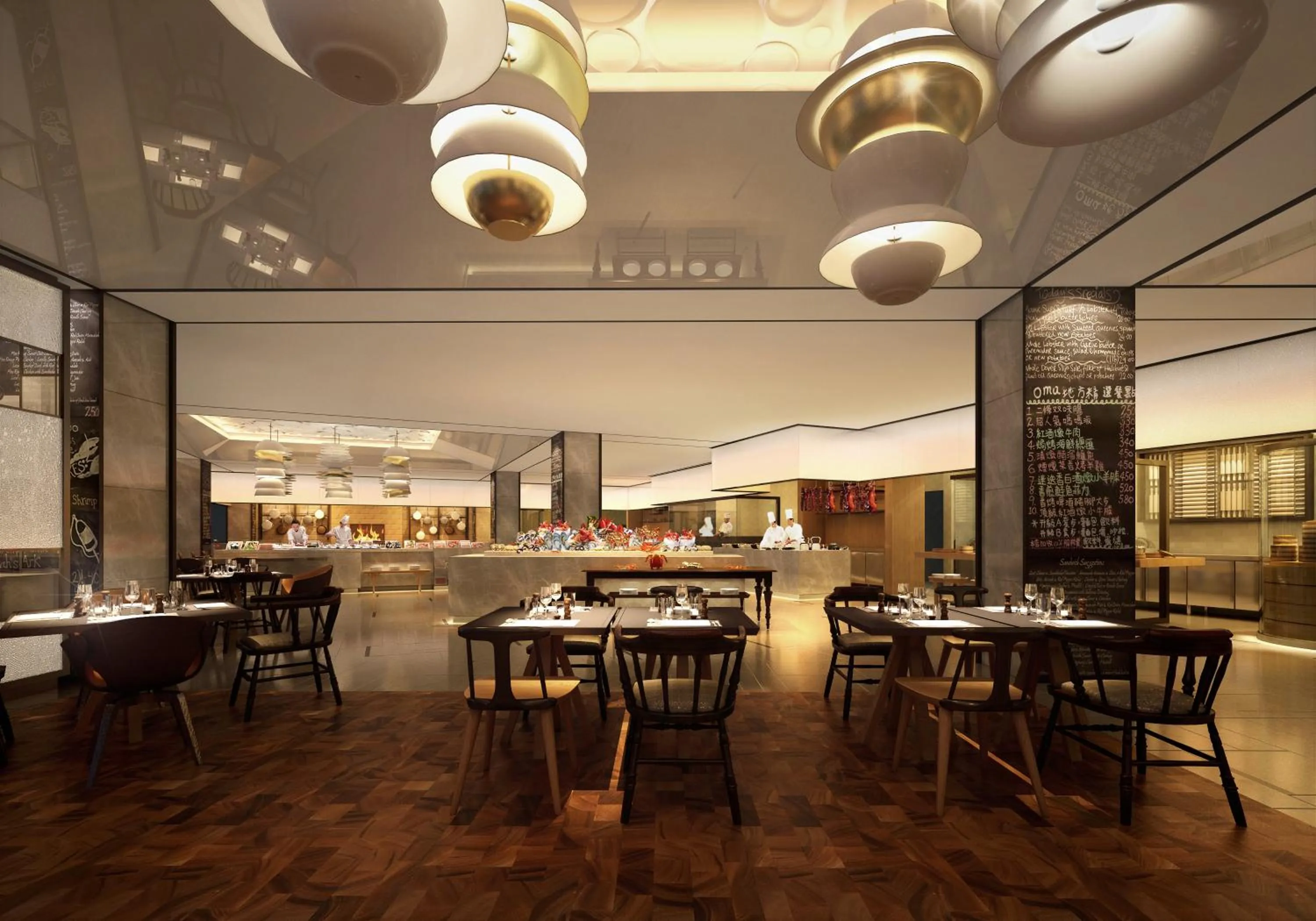 Restaurant/places to eat in Sunrise Kempinski Hotel Beijing