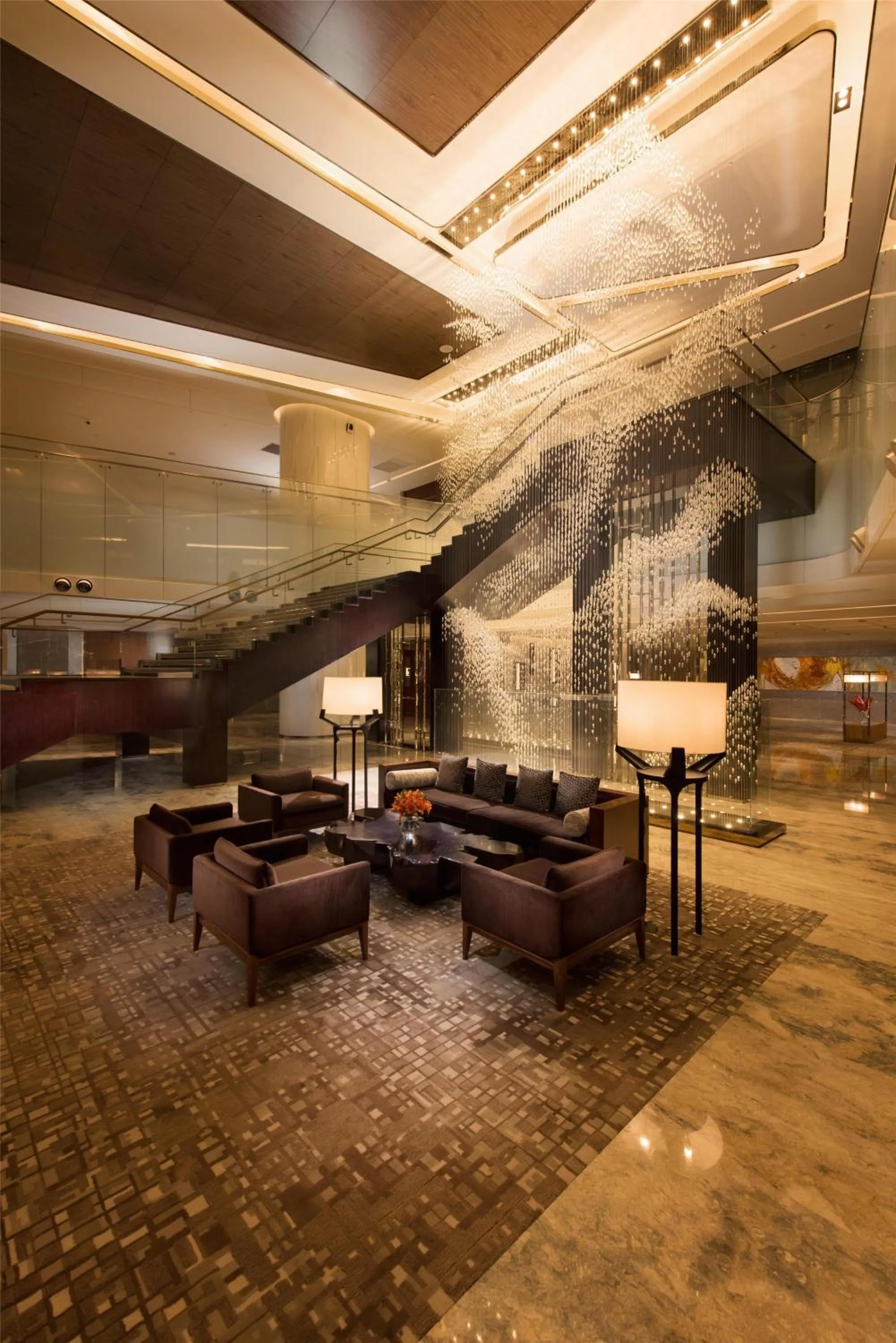 Lobby or reception in Sunrise Kempinski Hotel Beijing