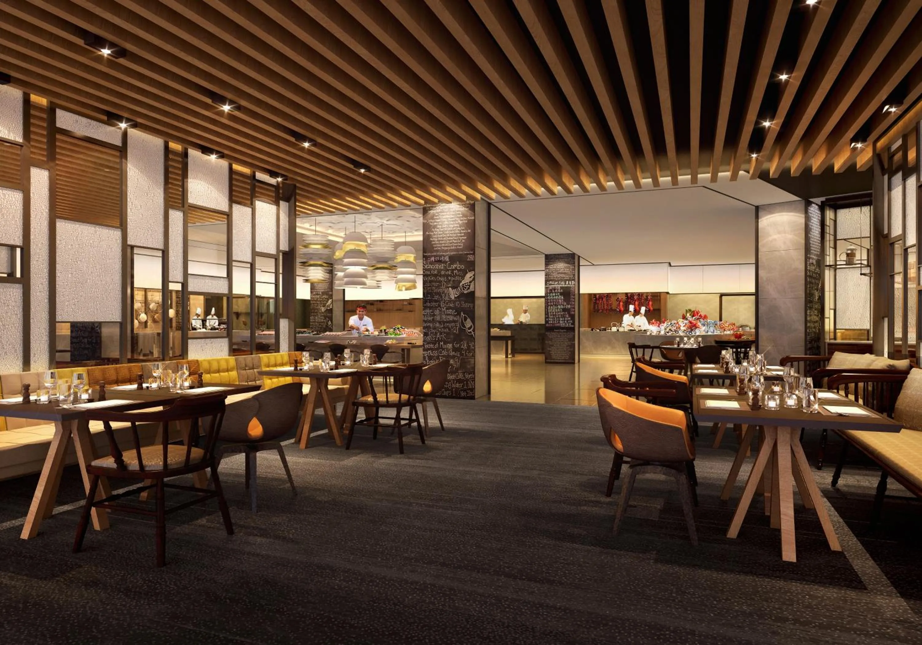 Restaurant/places to eat in Sunrise Kempinski Hotel Beijing