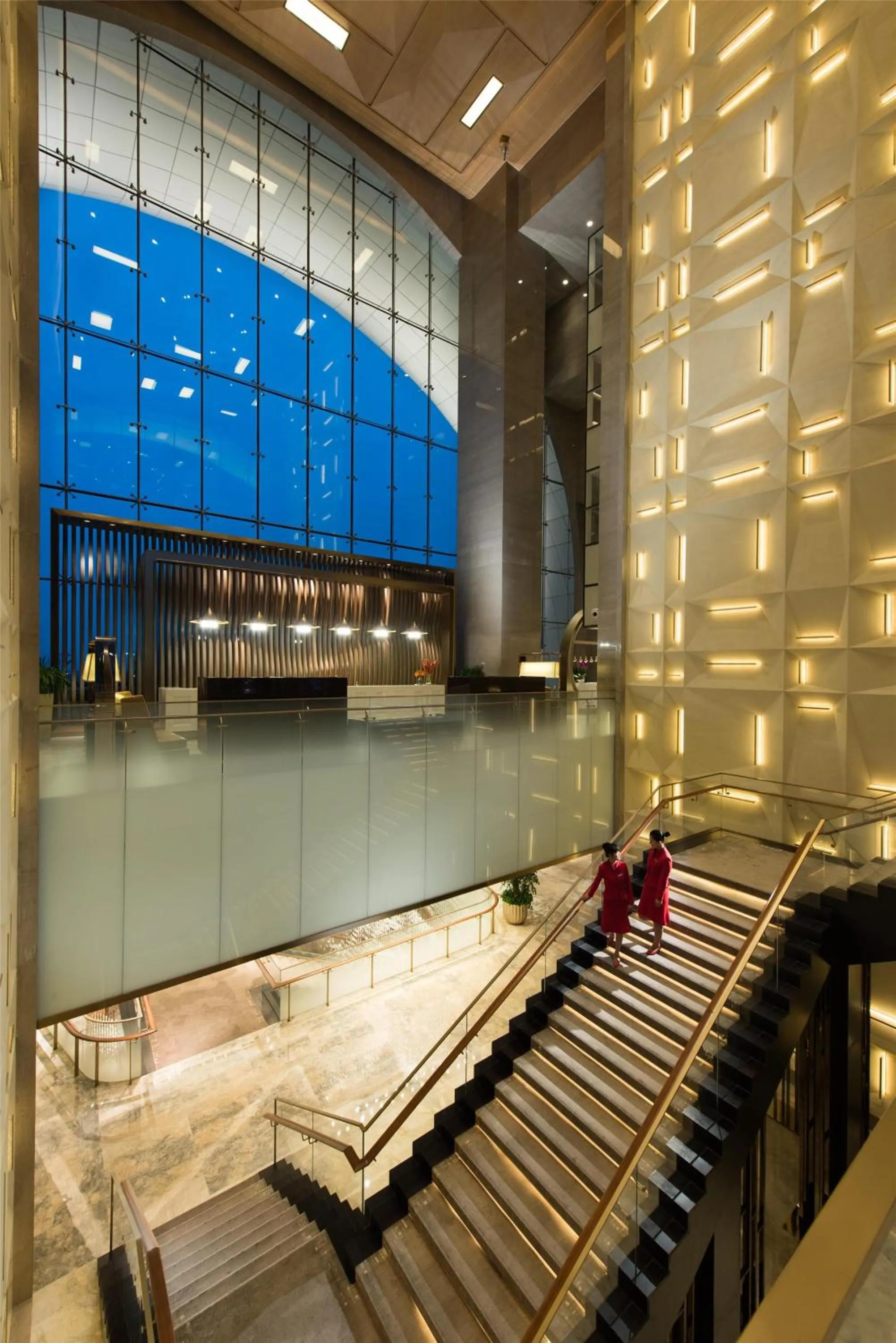 Lobby or reception in Sunrise Kempinski Hotel Beijing