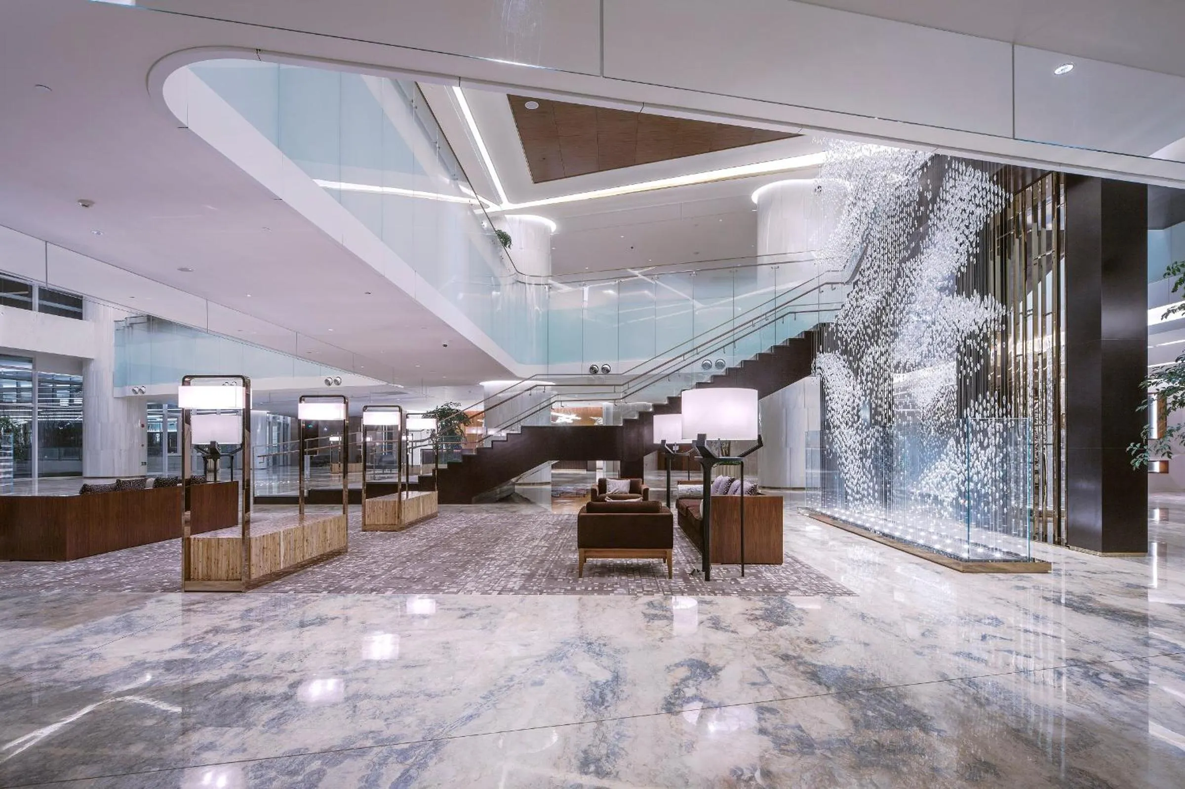 Lobby or reception in Sunrise Kempinski Hotel Beijing