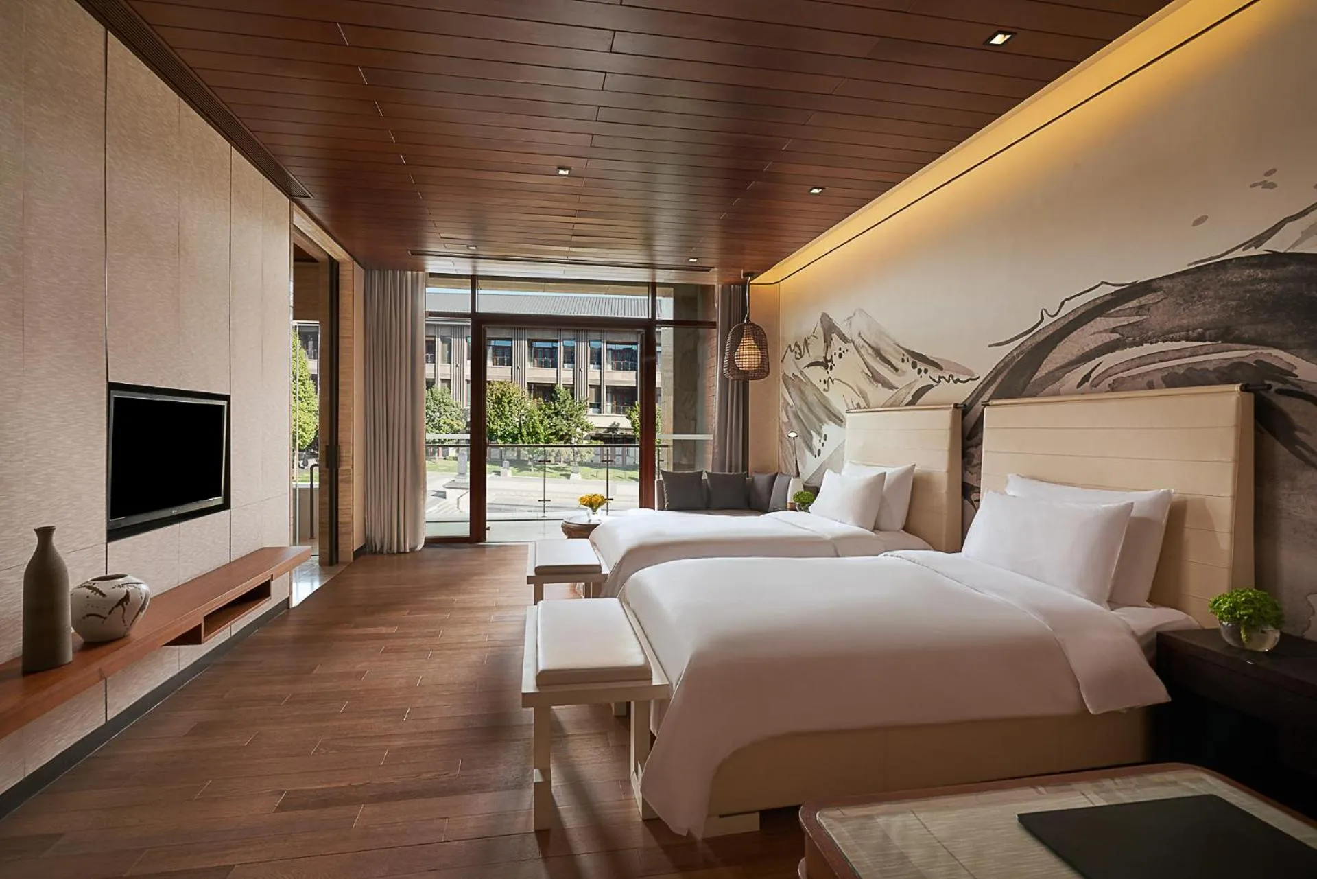 Bed in Yanqi Hotel, Managed by Kempinski