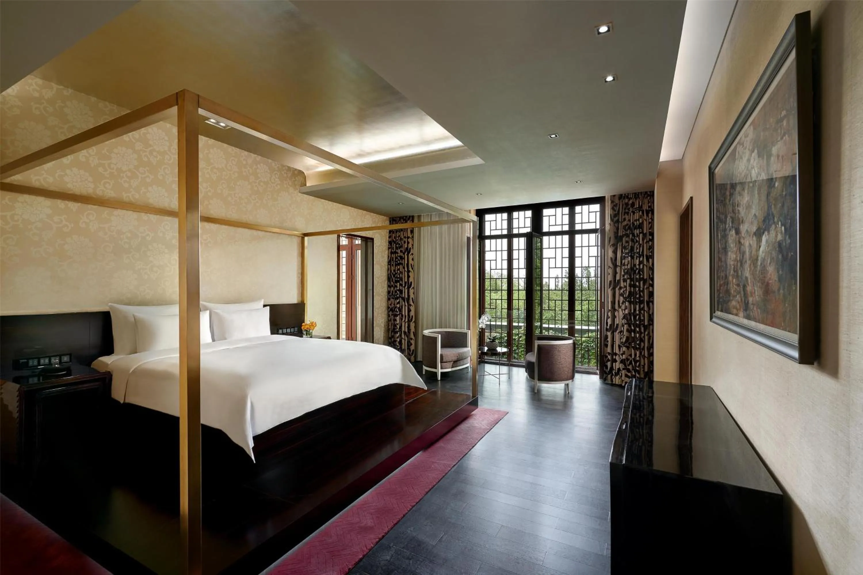 Photo of the whole room, Bed in Yanqi Hotel, Managed by Kempinski