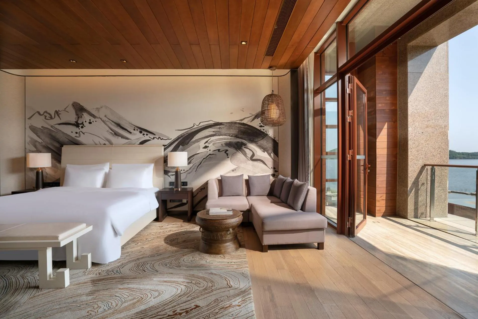 Bed in Yanqi Hotel, Managed by Kempinski