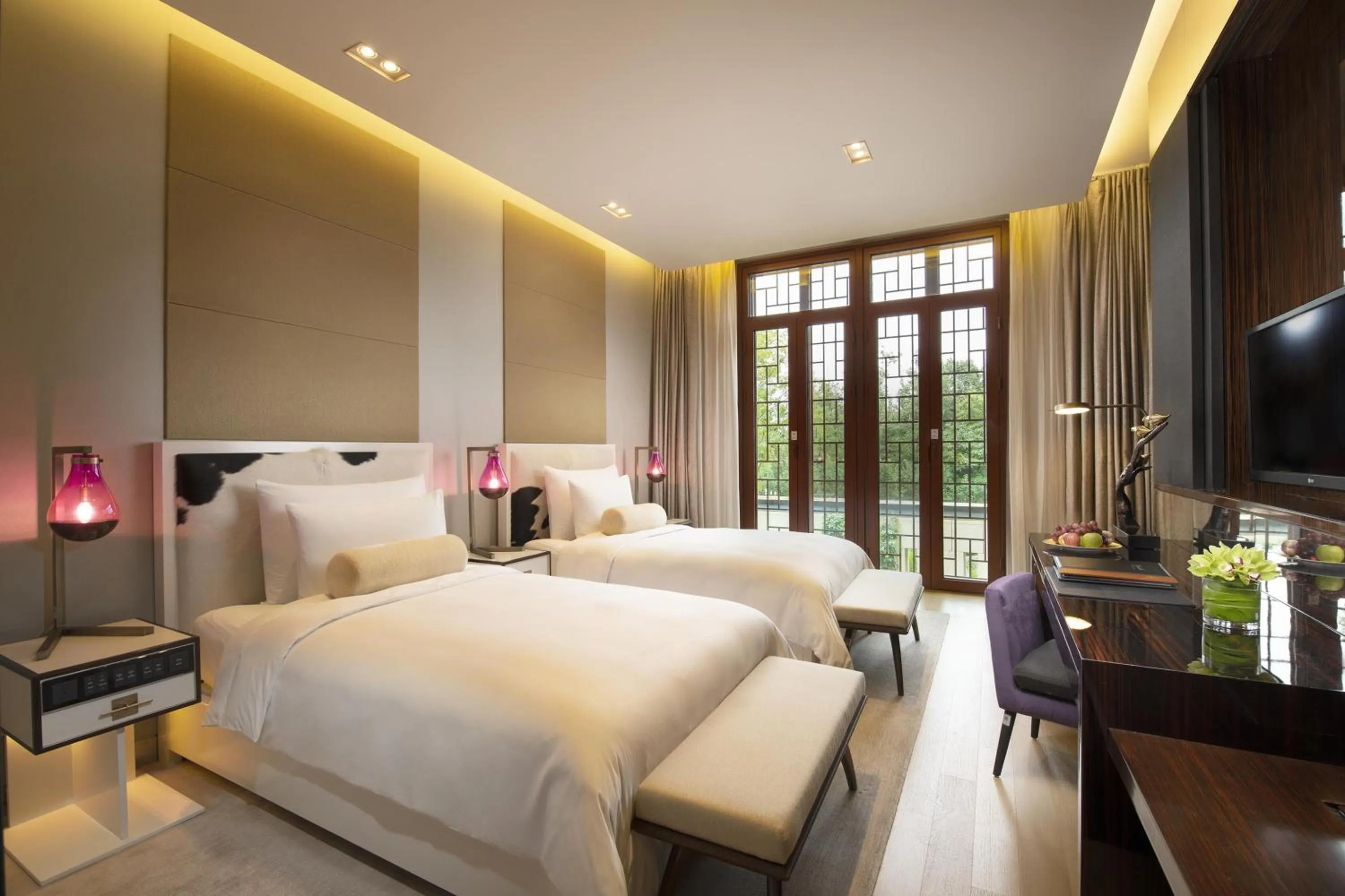 Bedroom, Bed in Yanqi Hotel, Managed by Kempinski