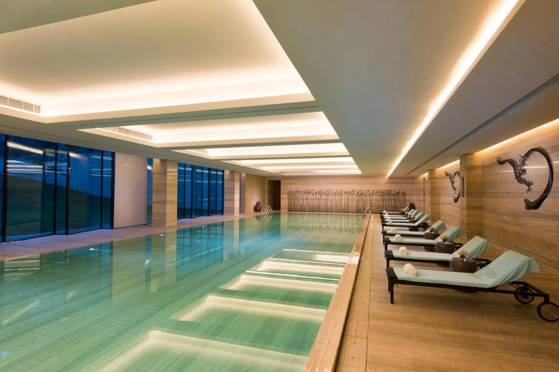 Swimming pool in Yanqi Hotel, Managed by Kempinski