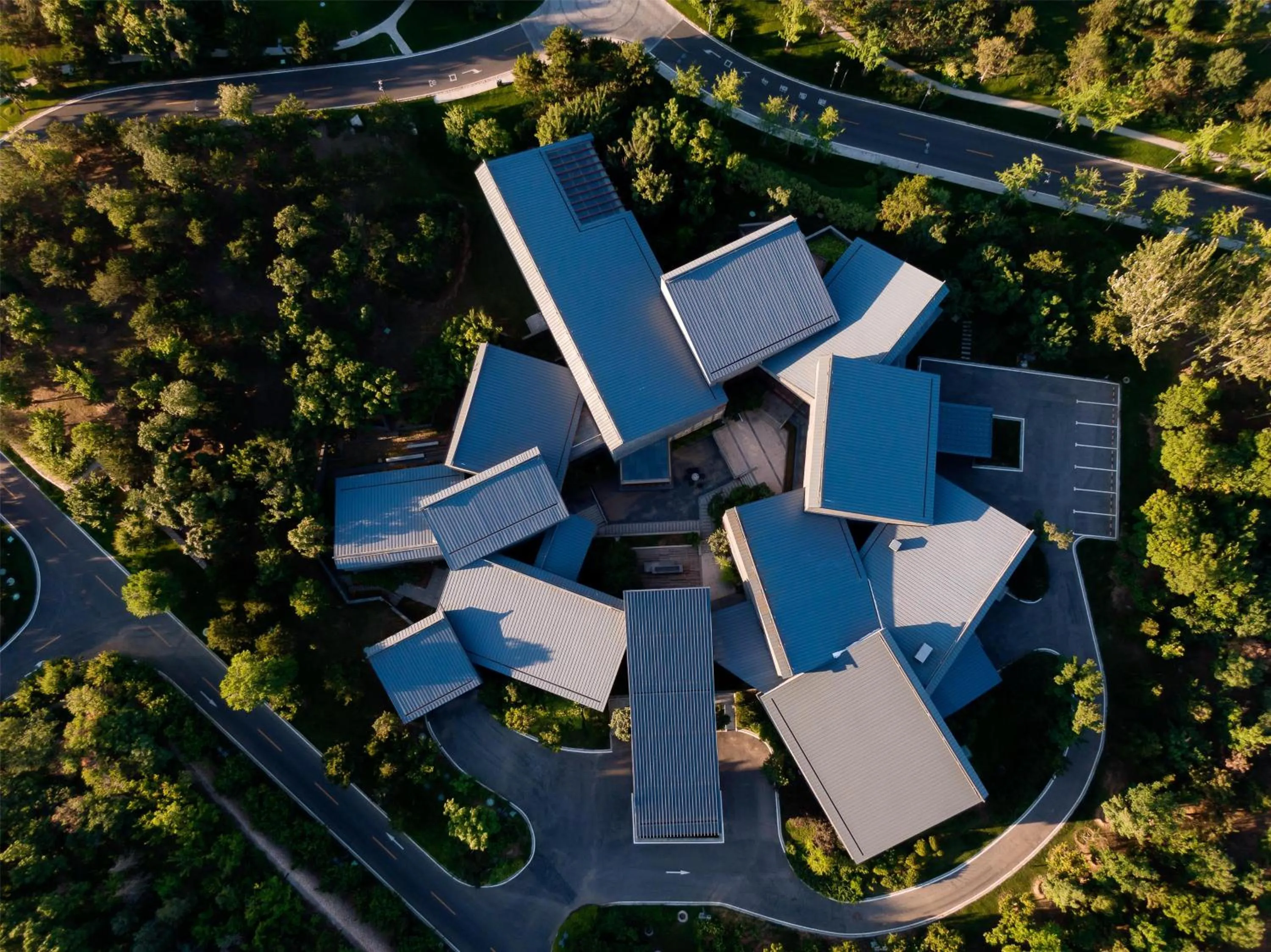 Property building in Yanqi Hotel, Managed by Kempinski