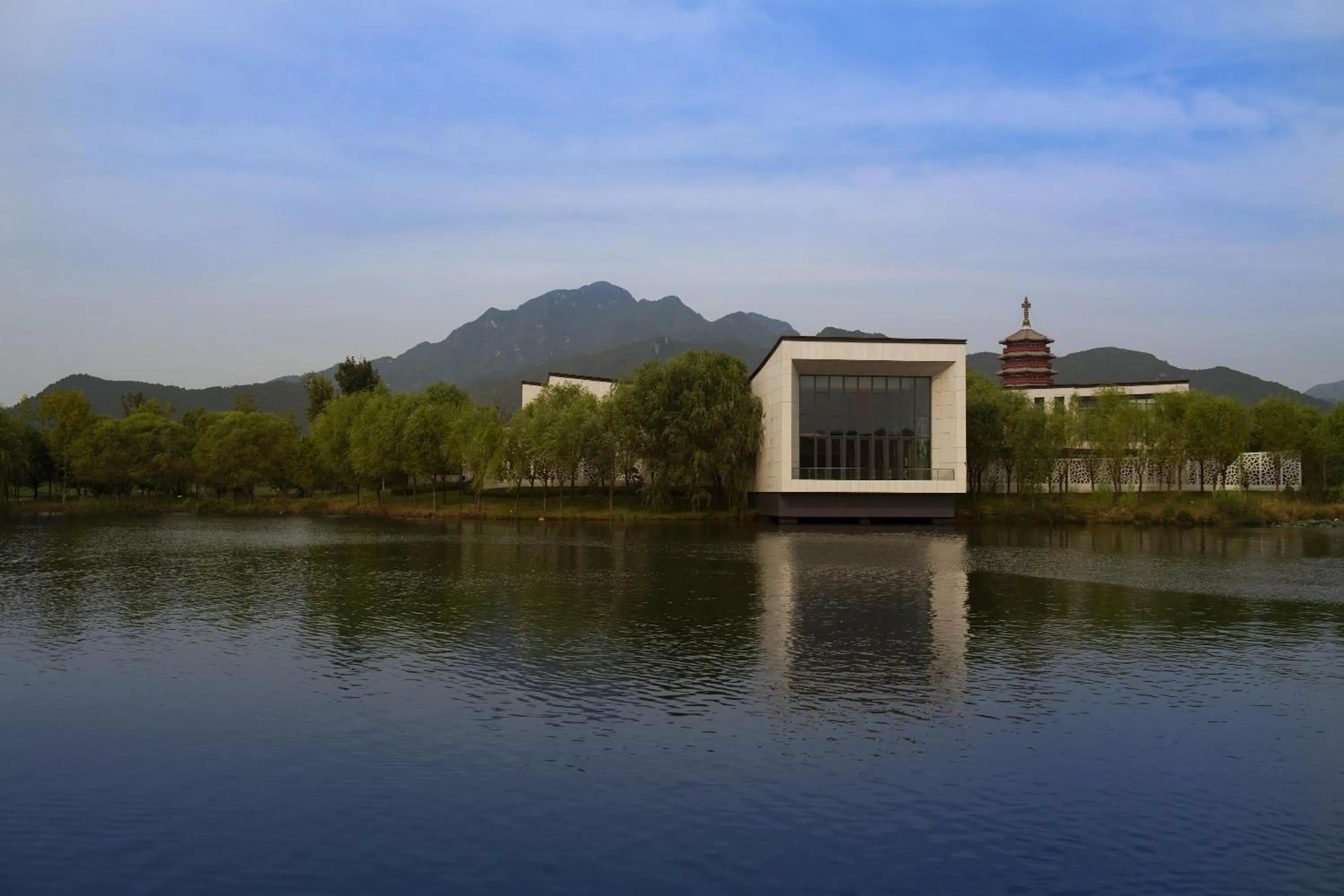 Property building in Yanqi Hotel, Managed by Kempinski