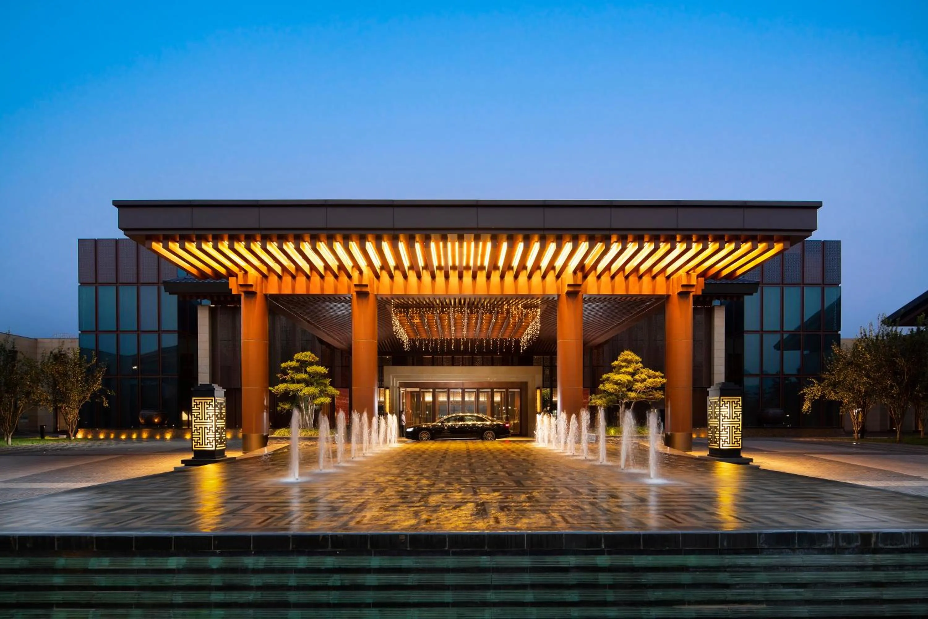 Property building in Yanqi Hotel, Managed by Kempinski
