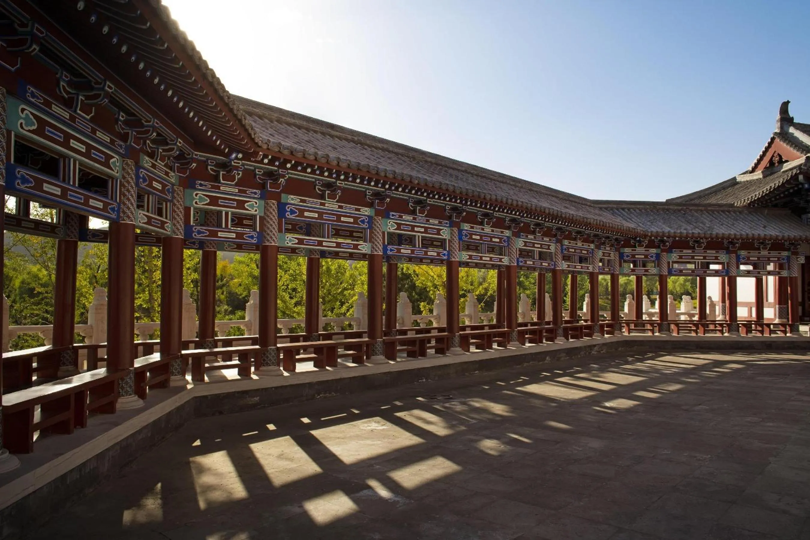 Property building in Yanqi Hotel, Managed by Kempinski