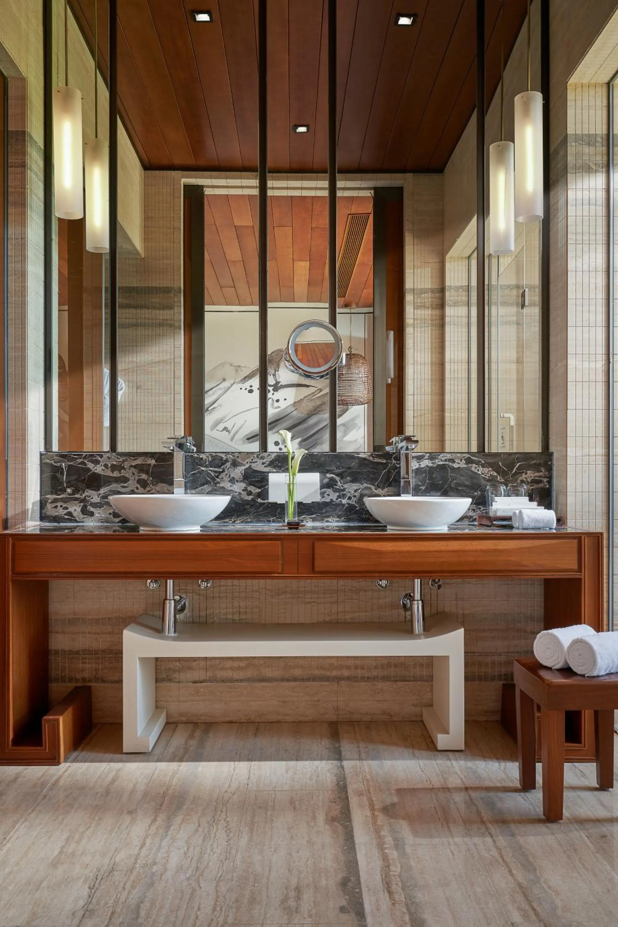 Toilet in Yanqi Hotel, Managed by Kempinski