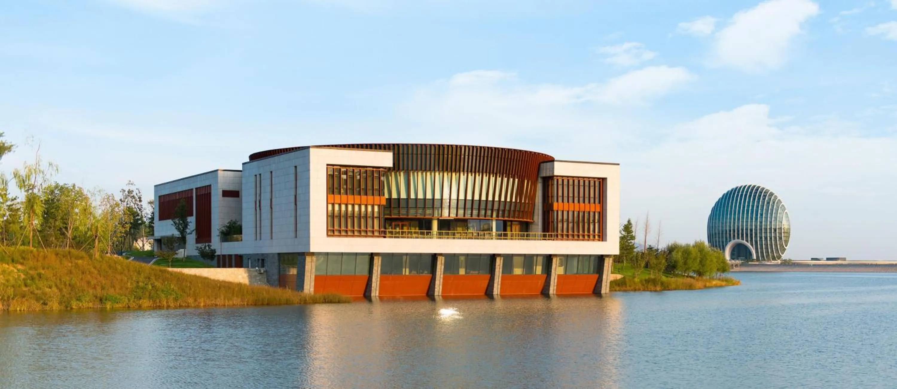 Property building in Yanqi Hotel, Managed by Kempinski