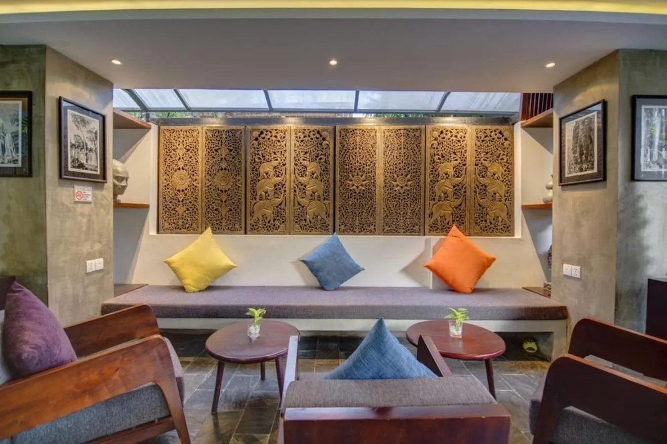 Lobby or reception in Solitaire Damnak Villa Hotel