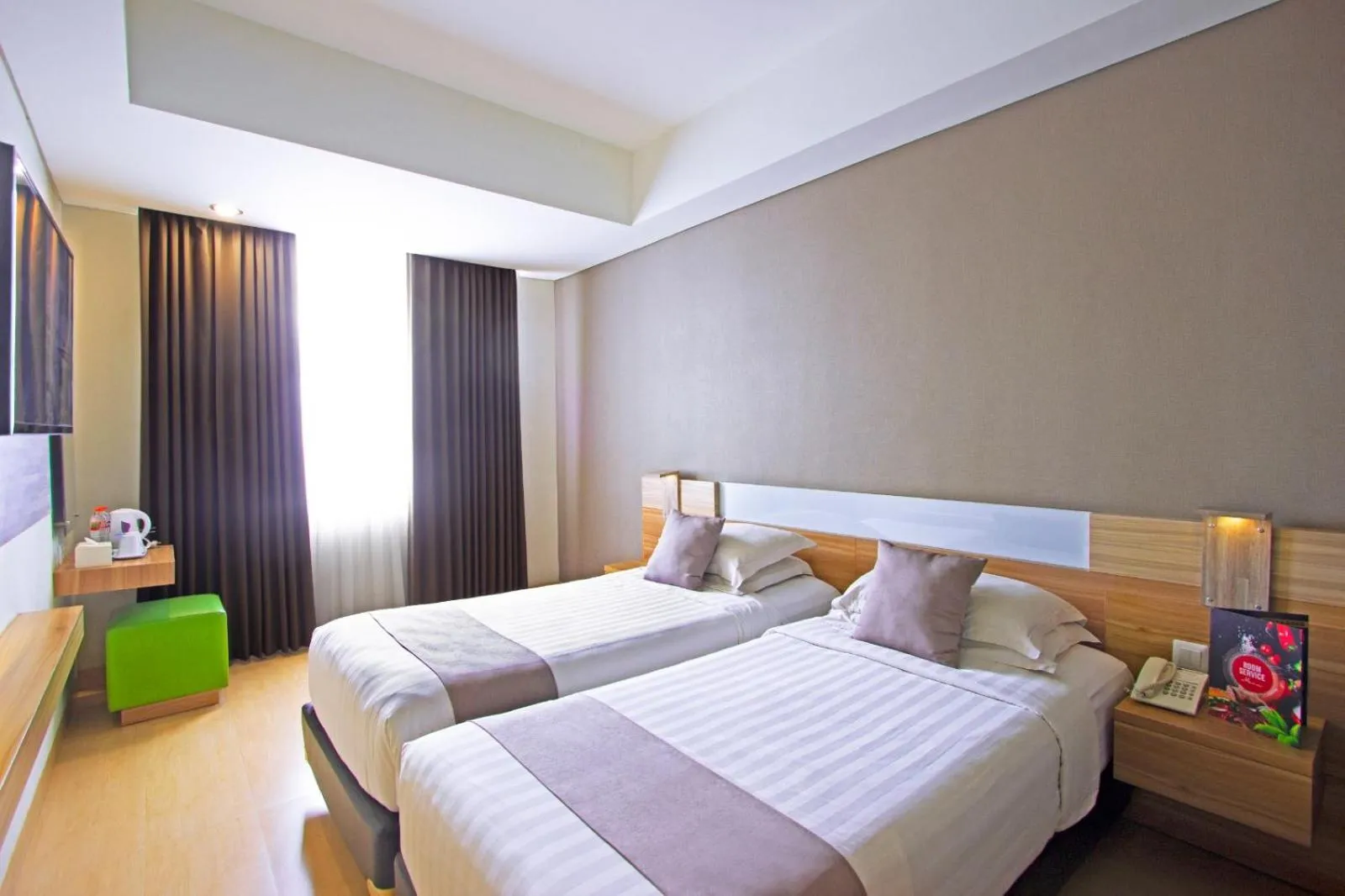 Bed in Hotel FortunaGrande Seturan Yogyakarta