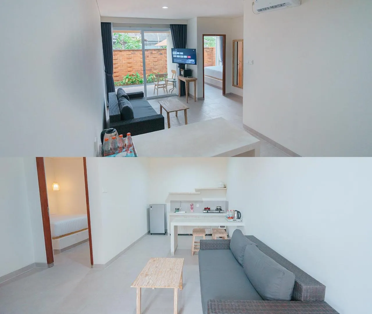 Balcony/Terrace, Bed in Odika Lovina Villas