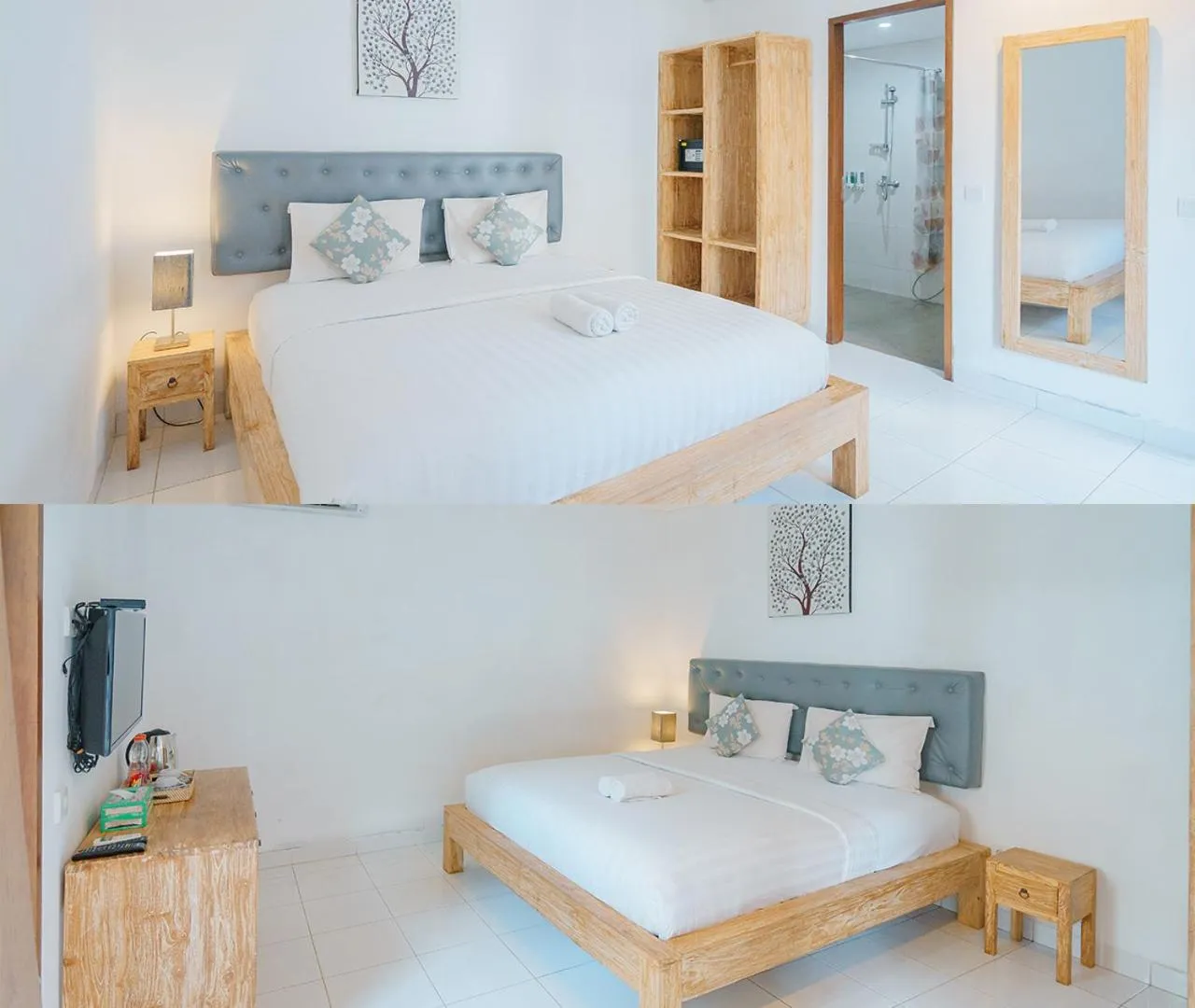 Bed in Odika Lovina Villas