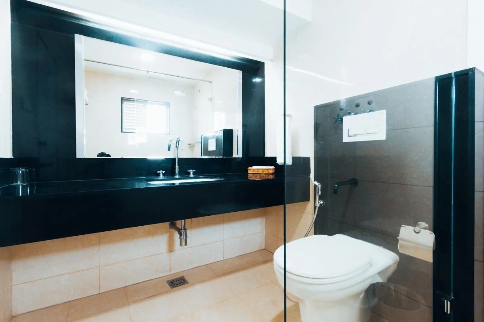 Bathroom in Hotel Southern Residency- near to SIPCOT