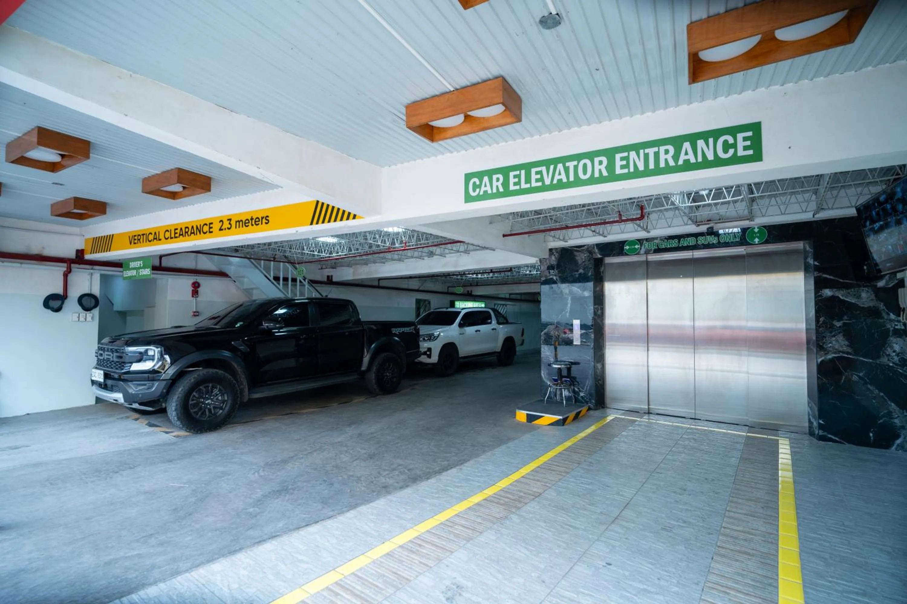 Parking in New Dawn Pensionne House