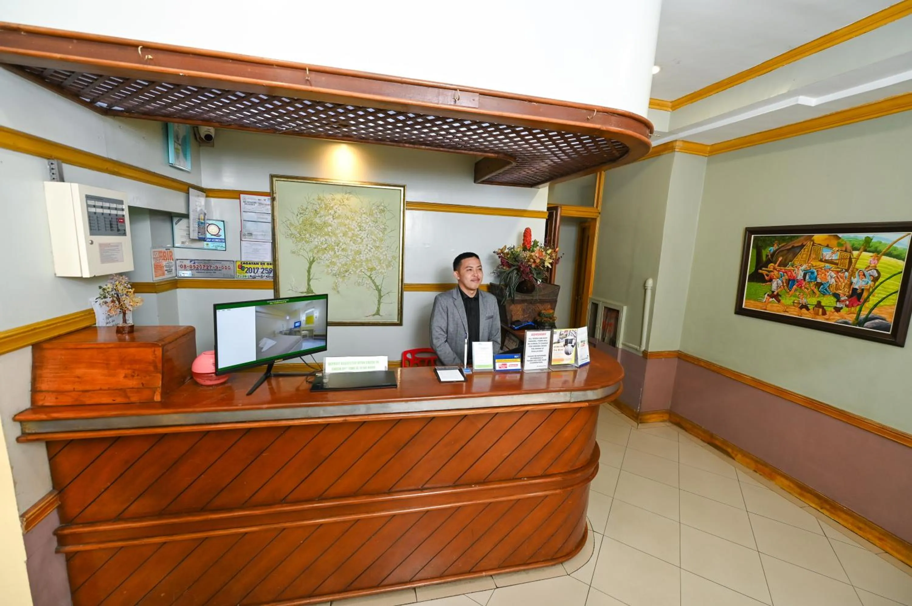 Staff in Nature's Pensionne House