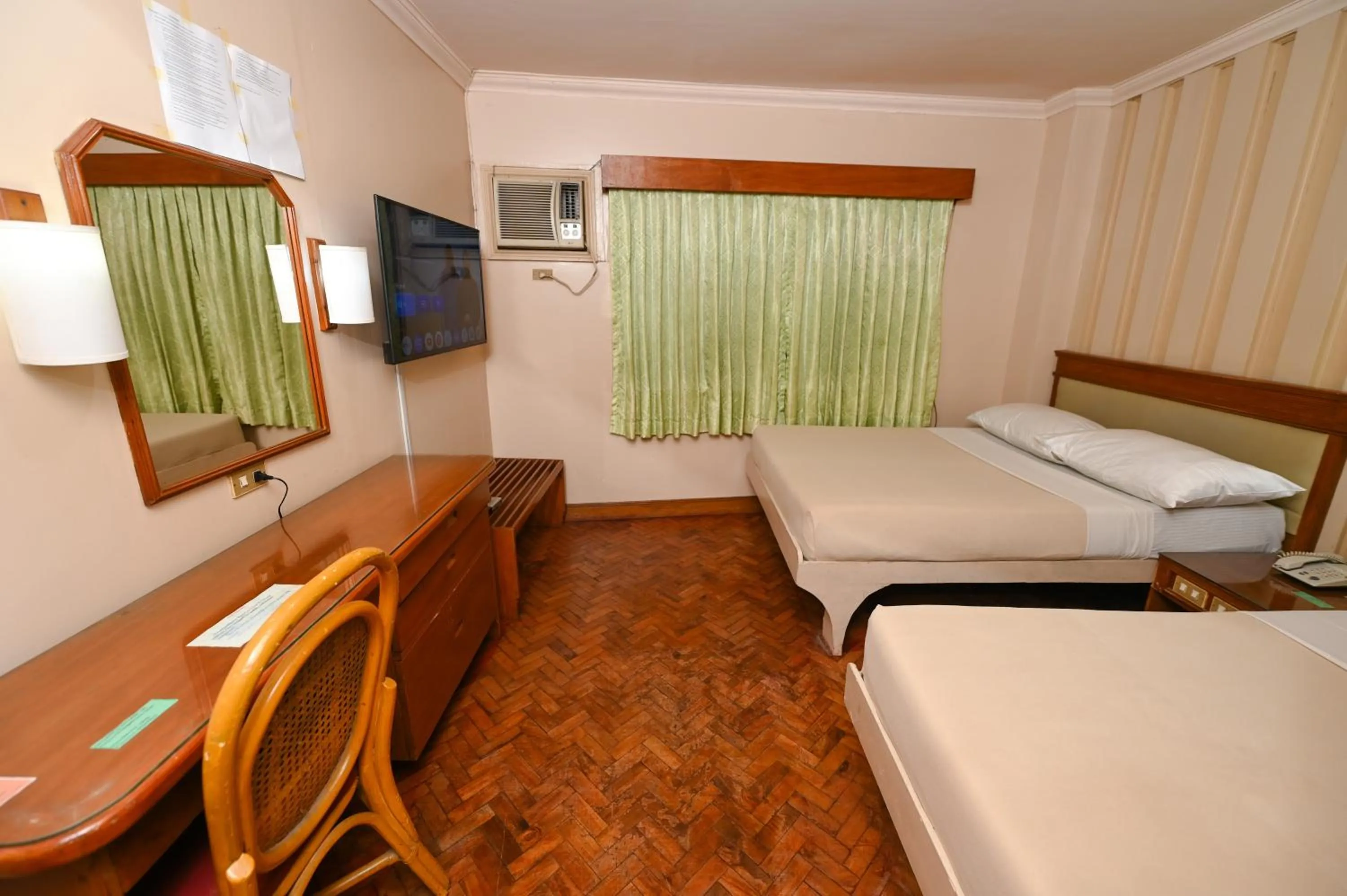 Bed in Nature's Pensionne House