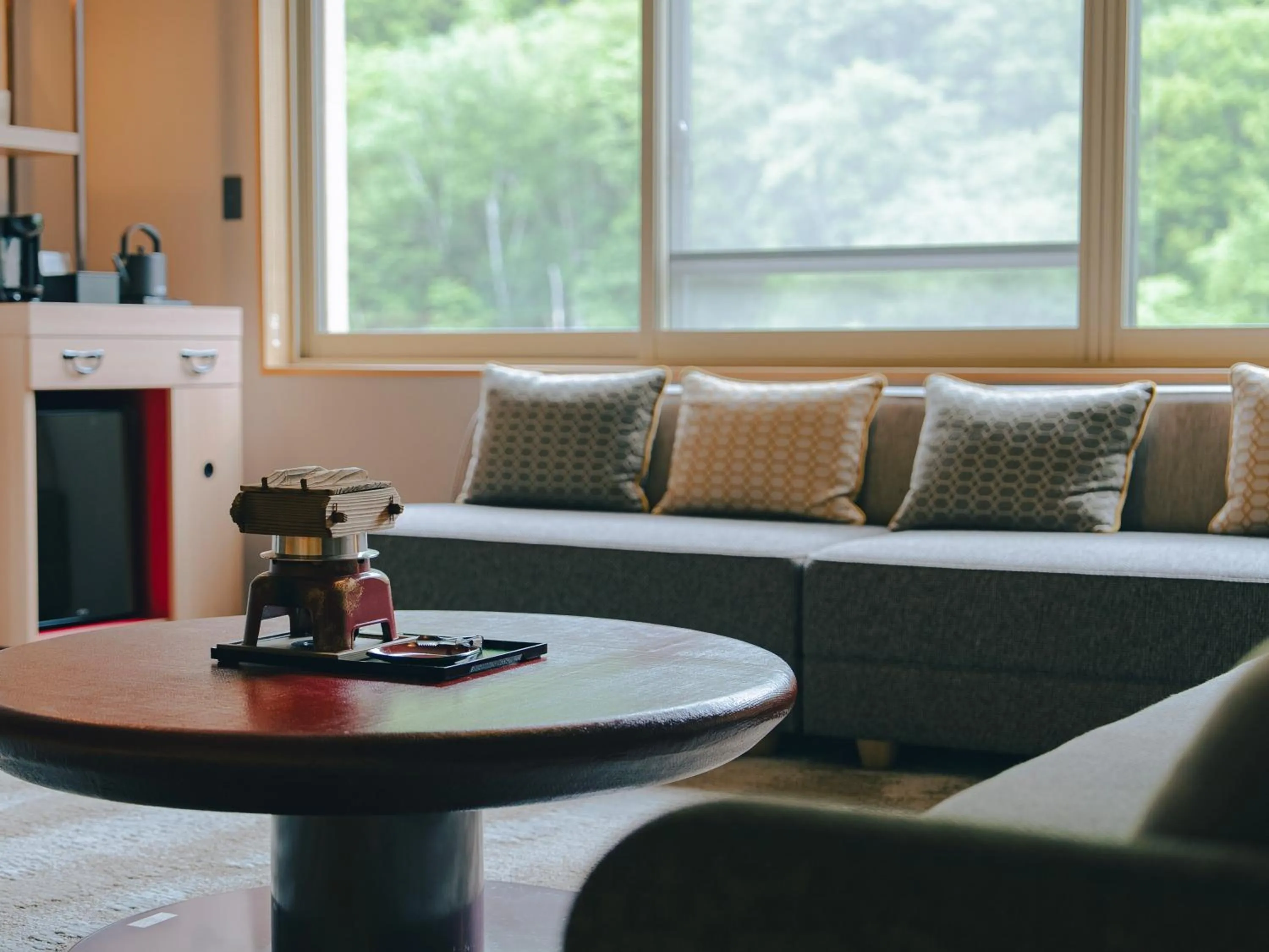 Photo of the whole room in HanaMOMIJI