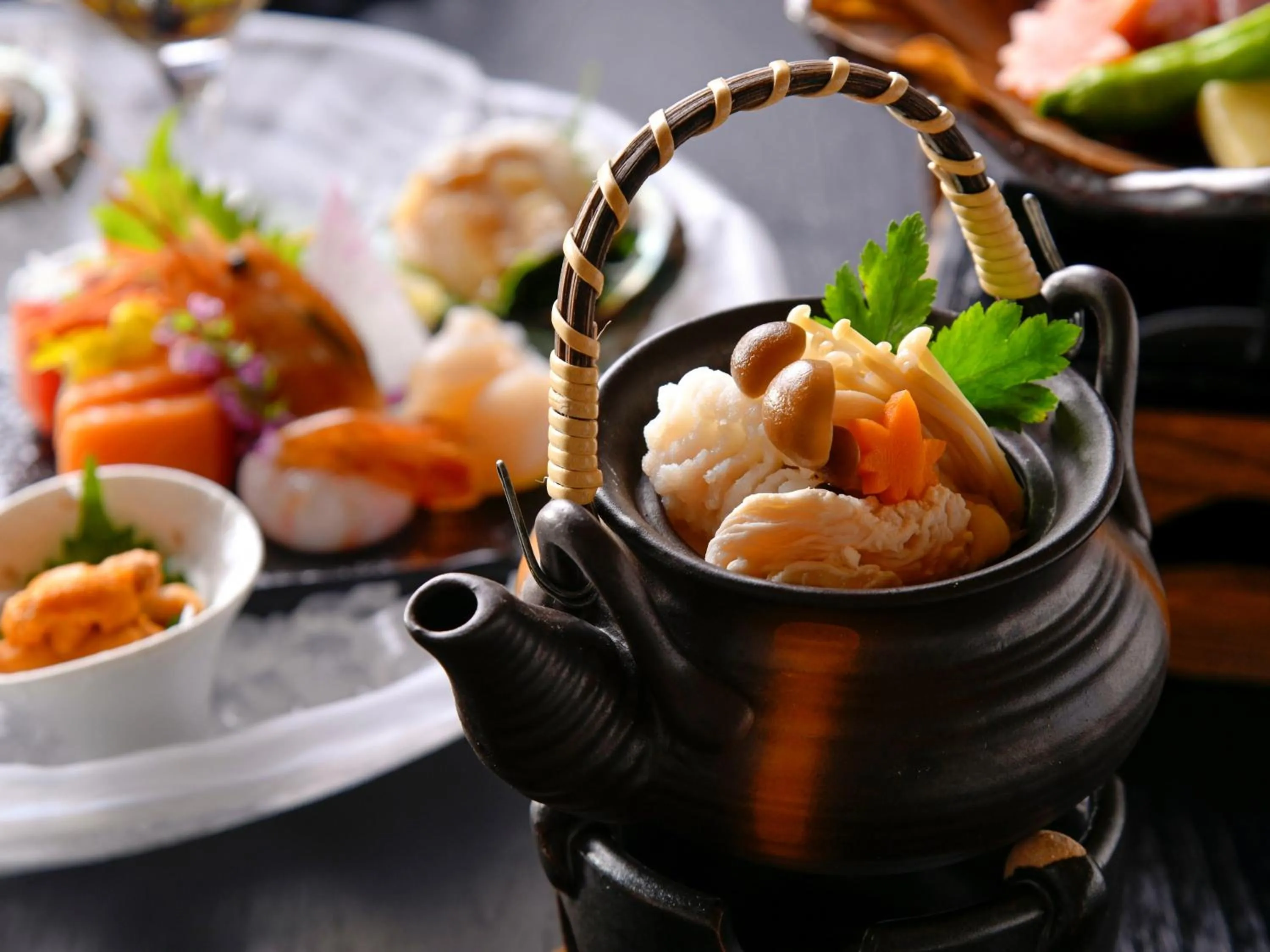 Food and drinks in HanaMOMIJI