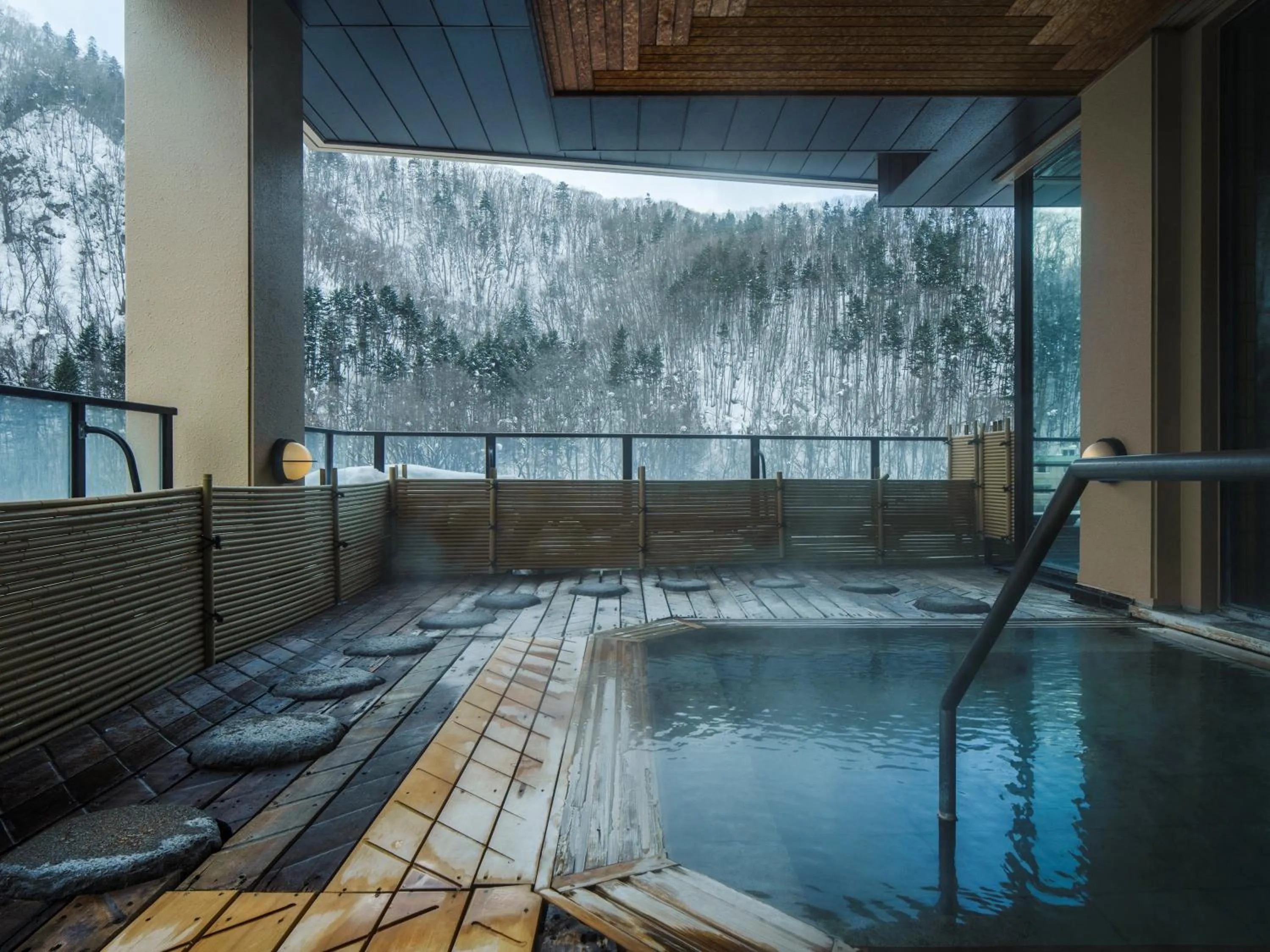 Open Air Bath in HanaMOMIJI