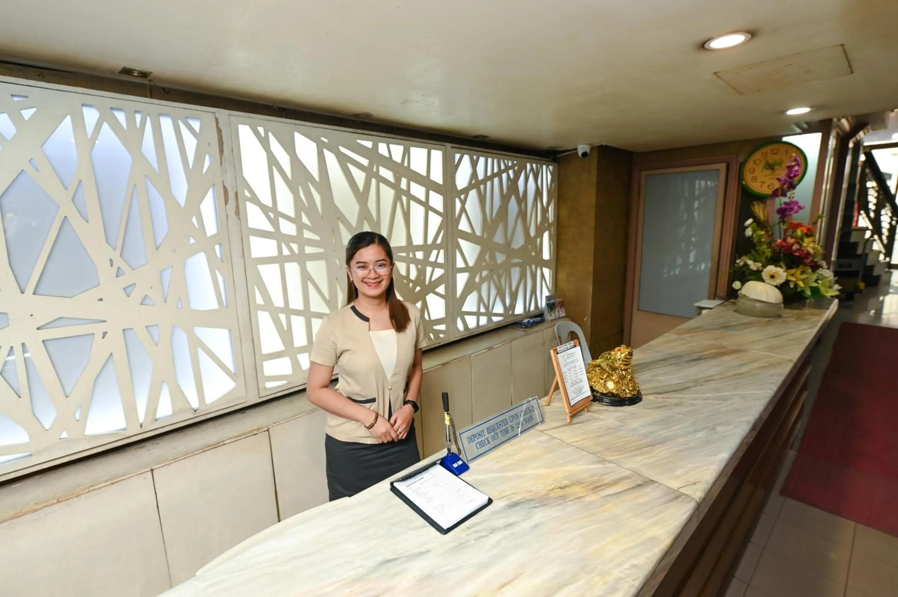 Lobby or reception in Grand City Hotel Inc.