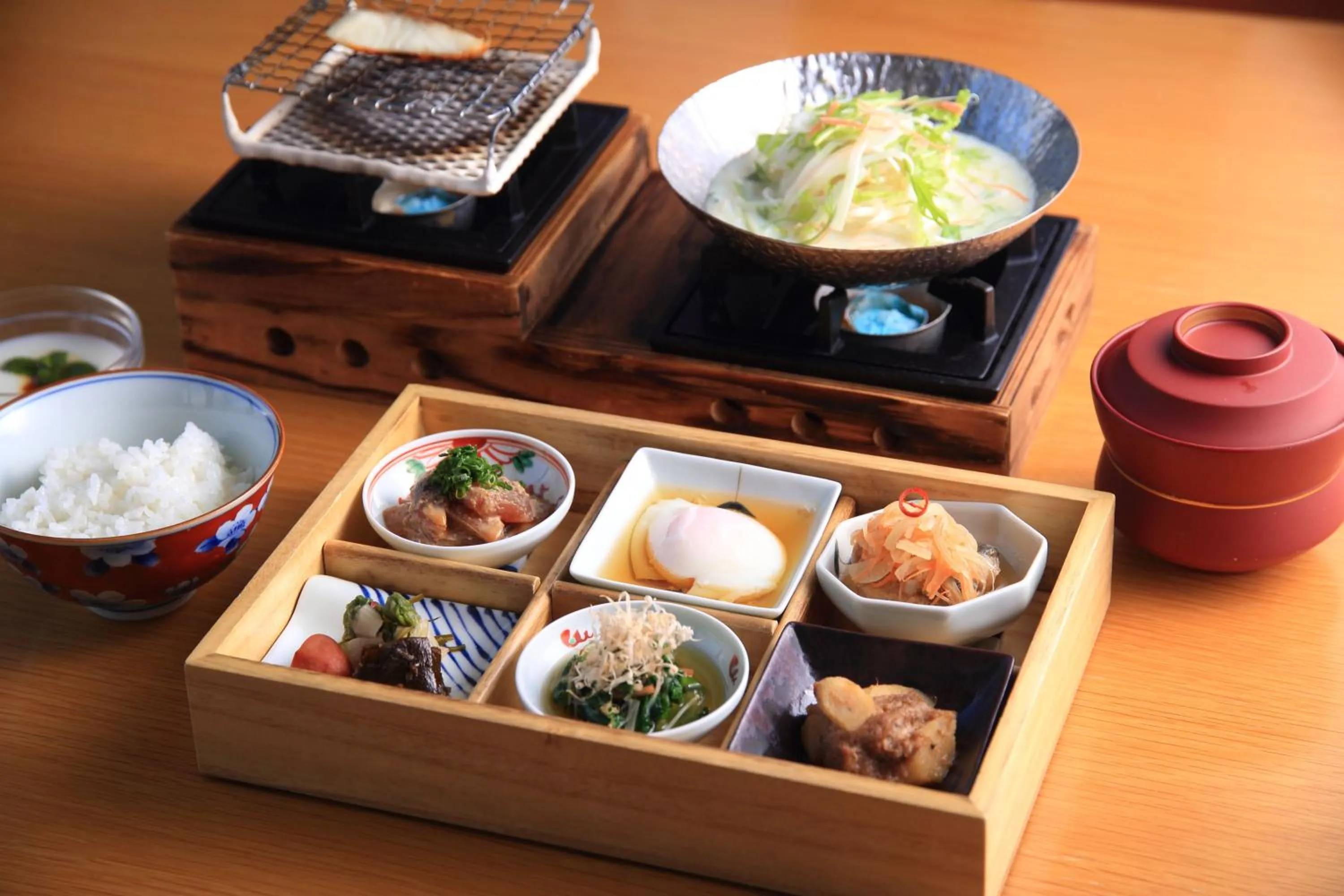 Breakfast in Yufudake Ichibo no Yado Kirara