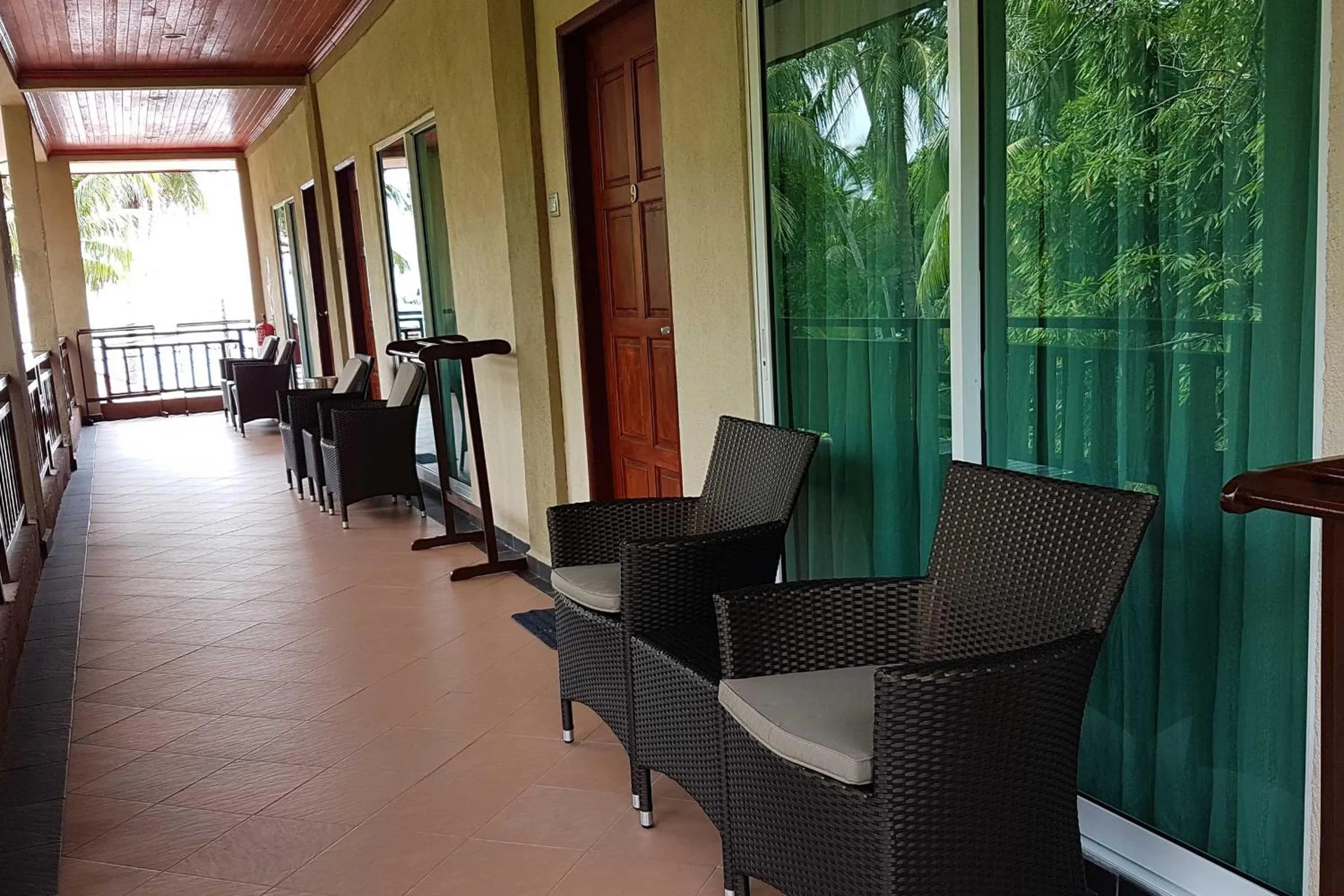 Balcony/Terrace in Tioman Dive Resort