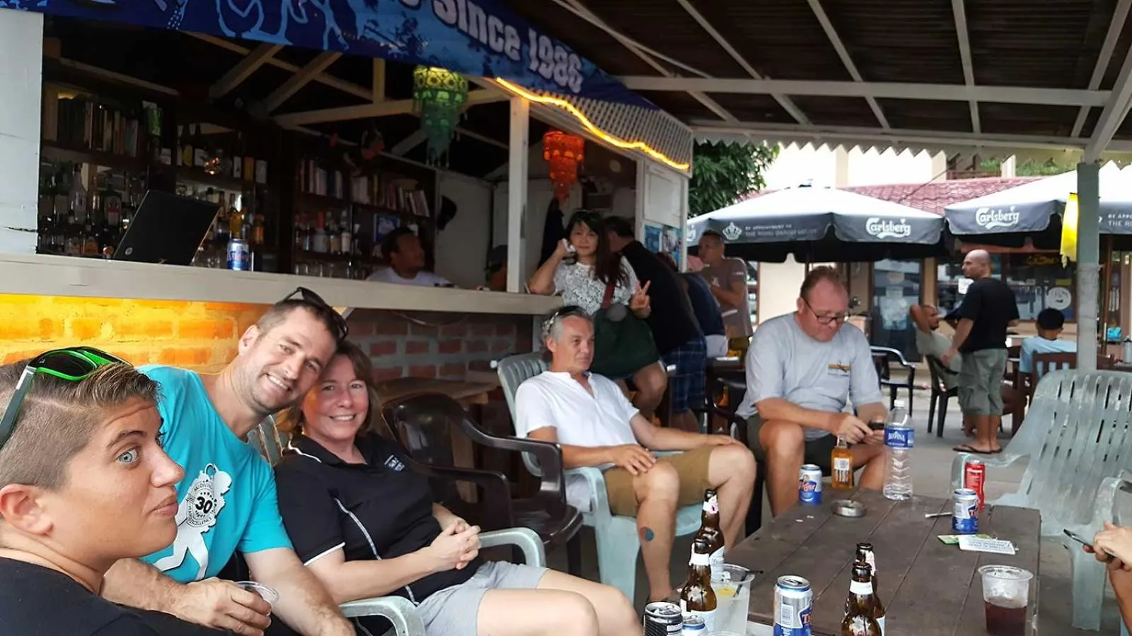 Lounge or bar in Tioman Dive Resort