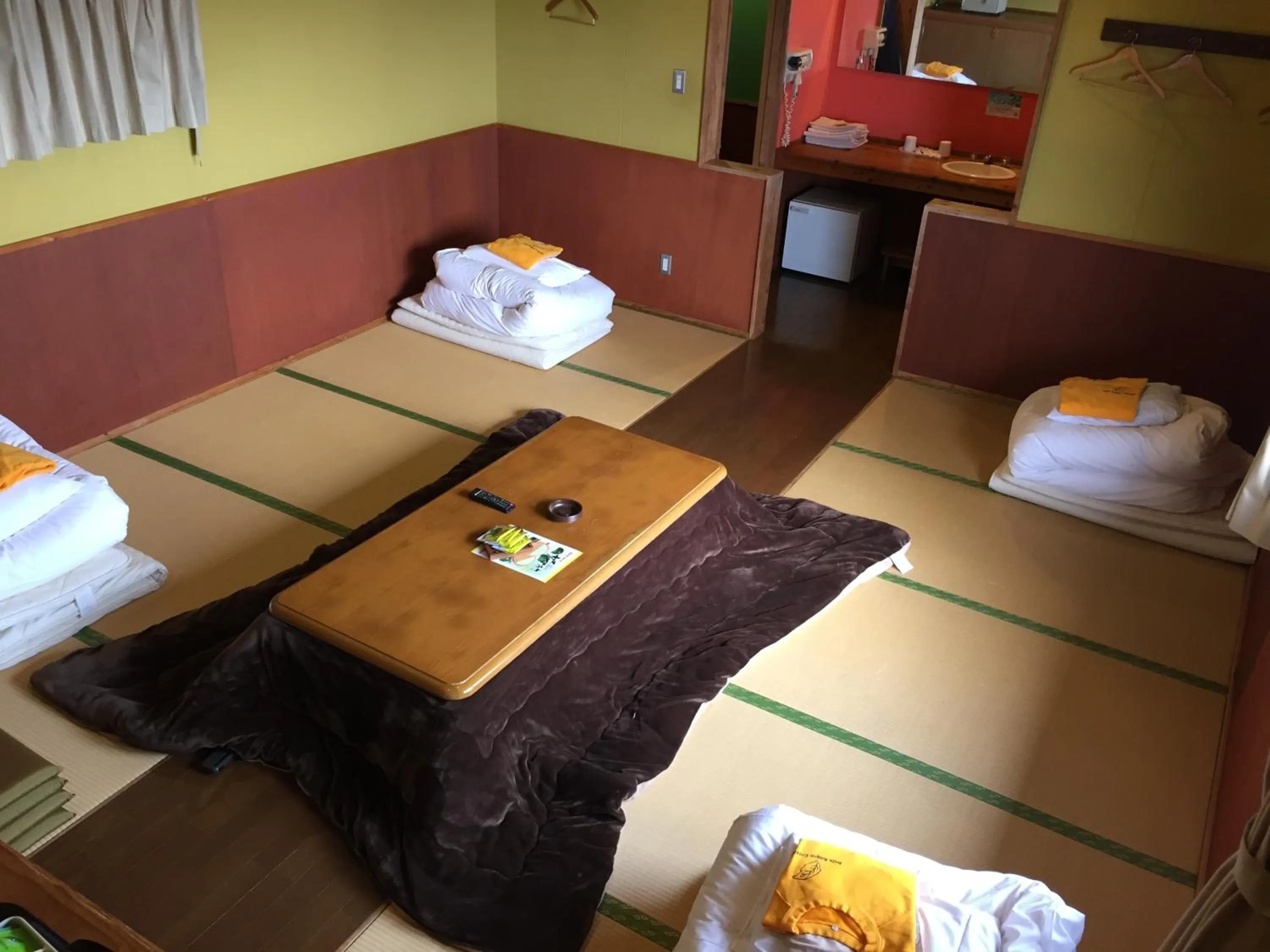 Photo of the whole room, Bed in Kuju Kogen Cottage