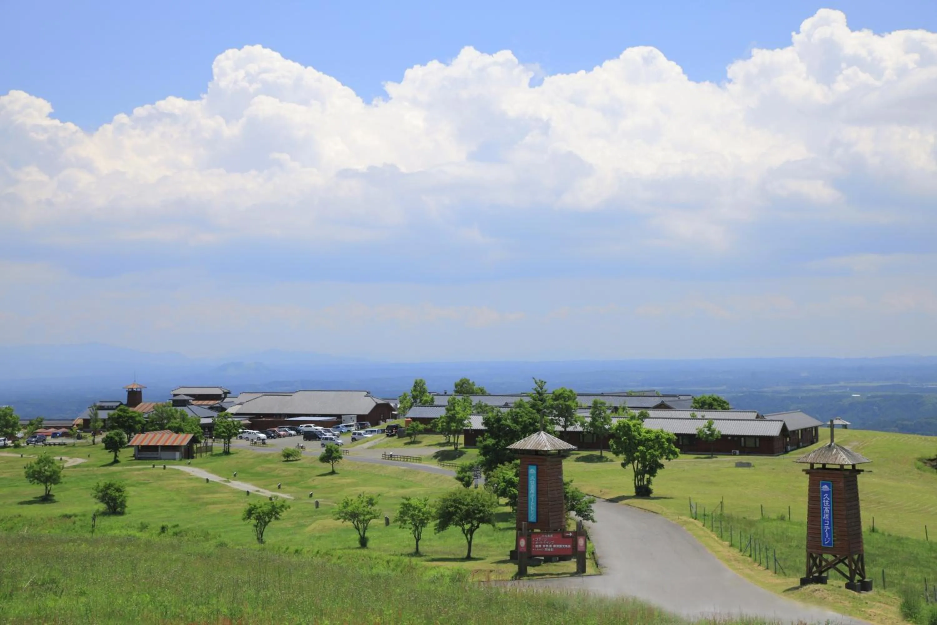 Area and facilities in Kuju Kogen Cottage