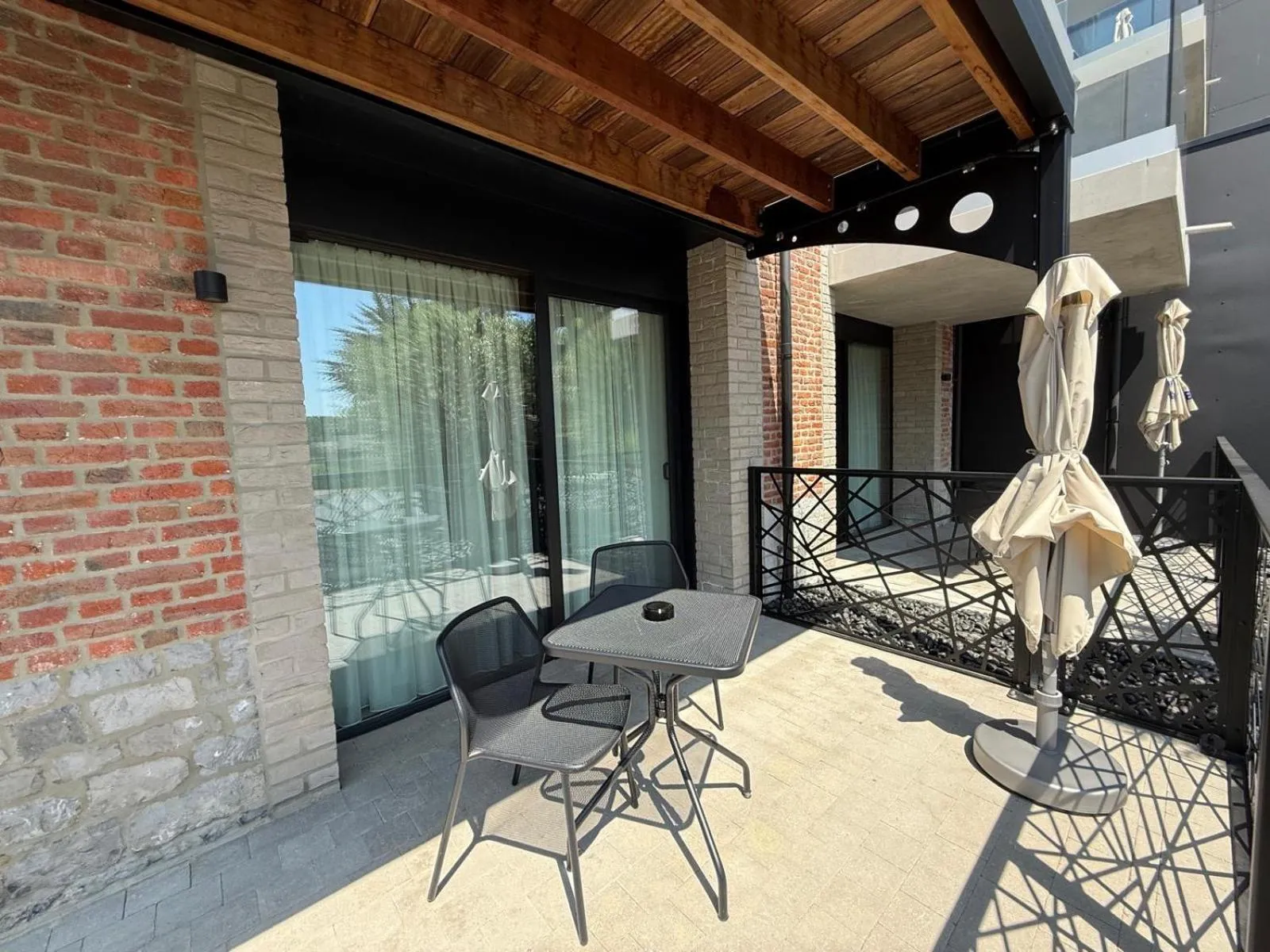 Balcony/Terrace in CC Nomie Hôtel Restaurant