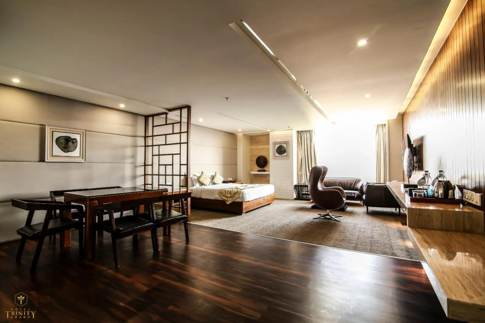 Photo of the whole room in Hotel Trinity Grand, Raigarh