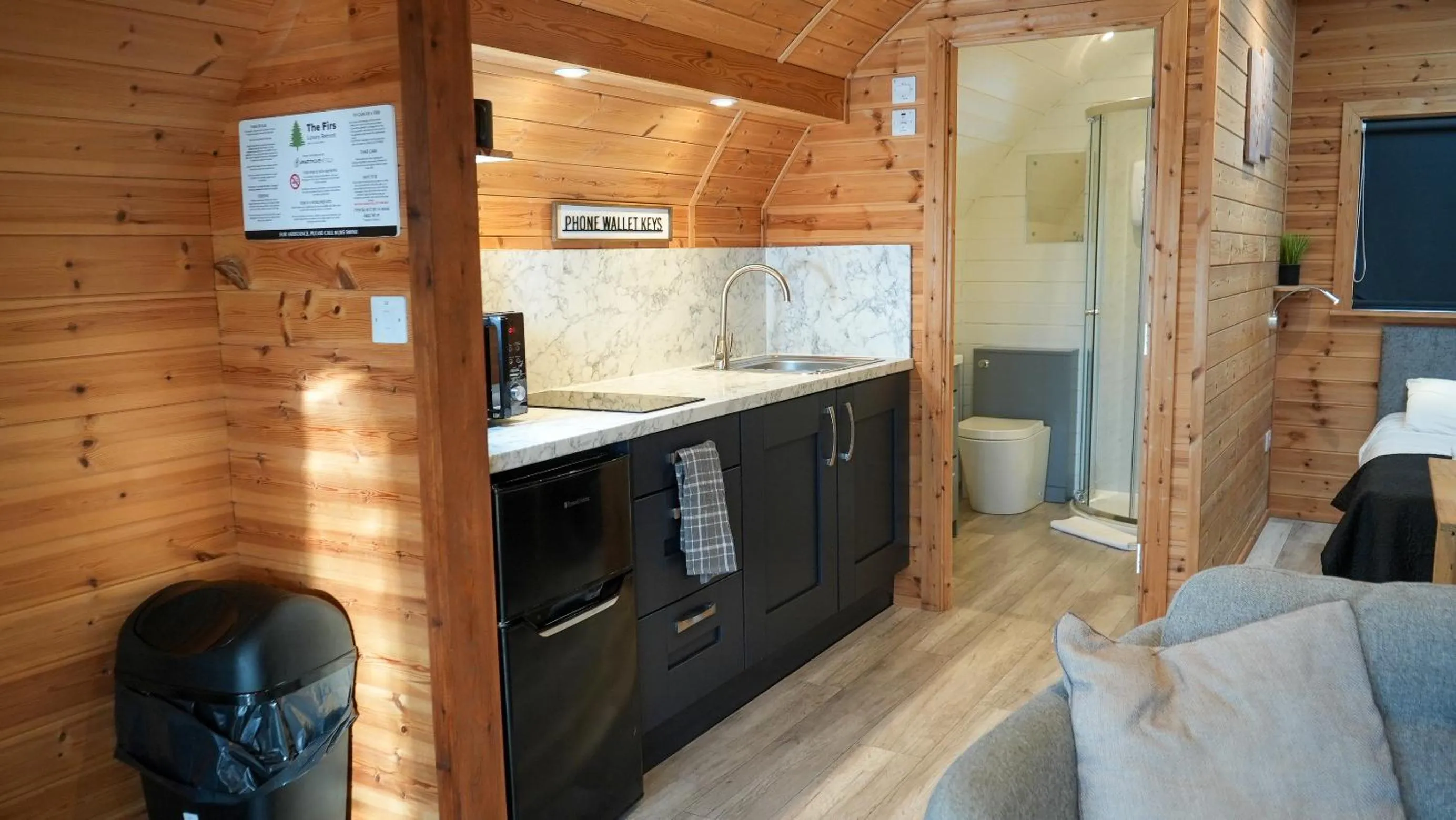 Kitchen or kitchenette in The Firs Country Park