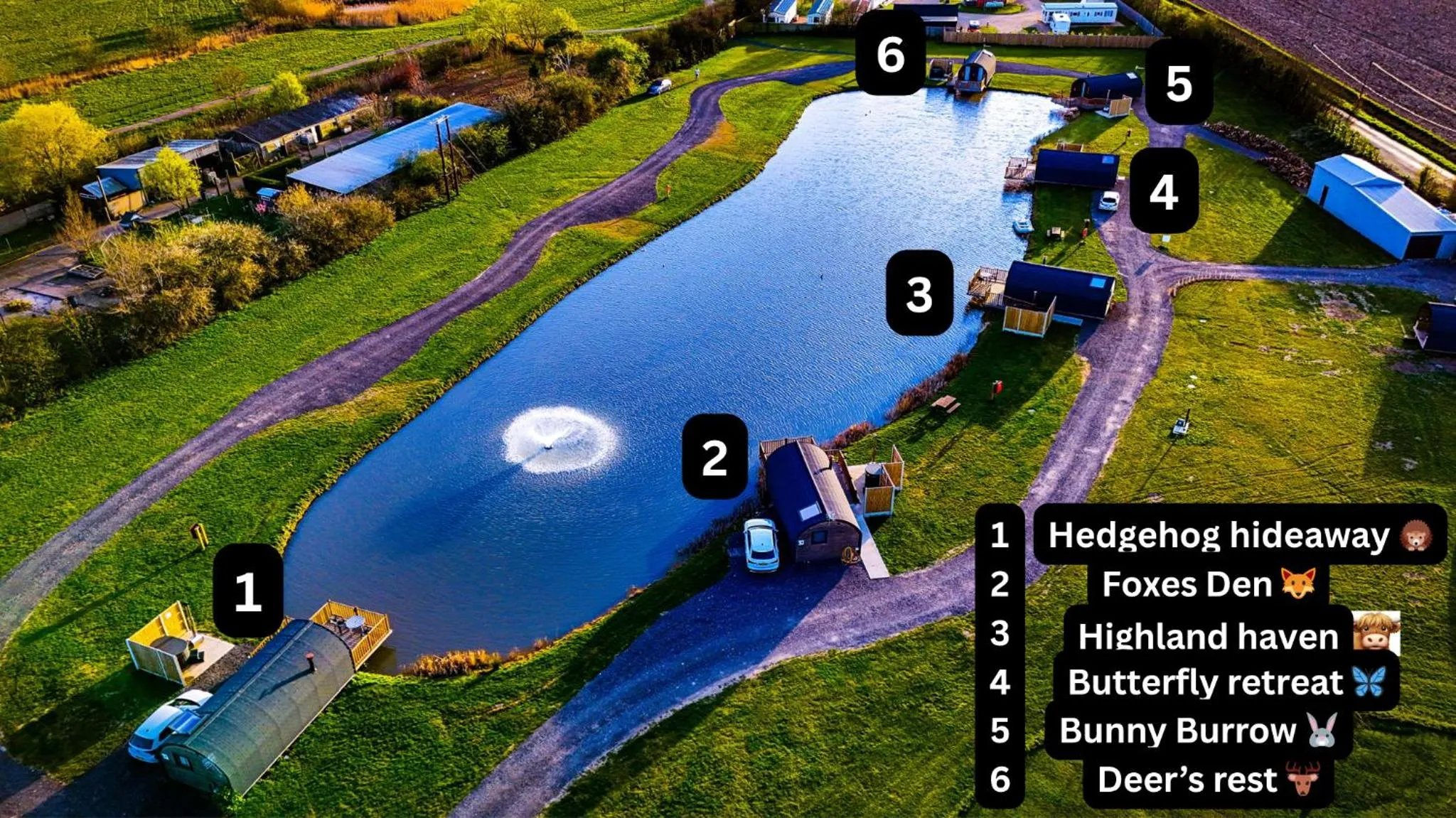 Property building in The Firs Country Park