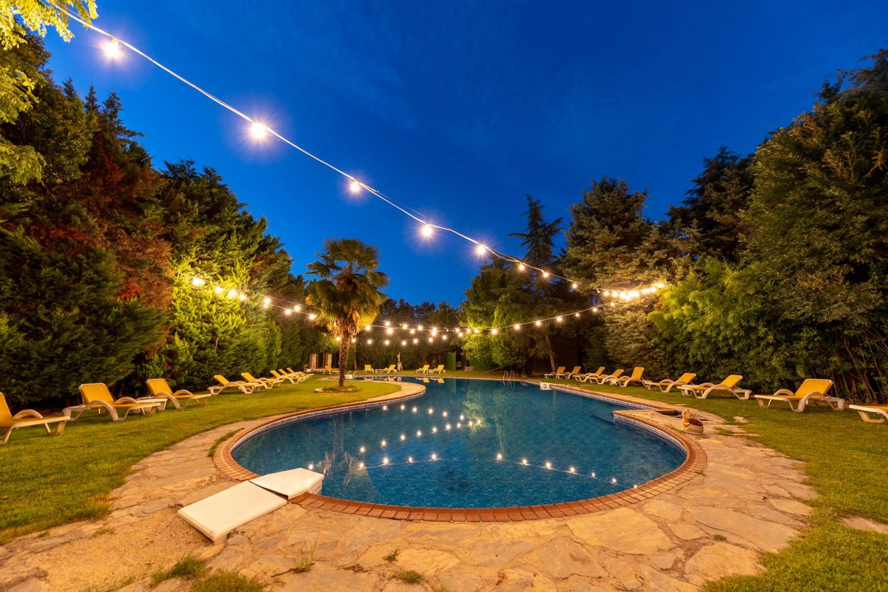 Swimming pool in Elite World Village İstanbul Polonezköy