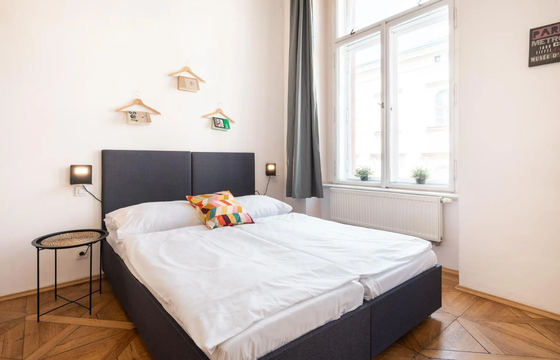 Bed in Hybernska Apartments by Pragueforyou