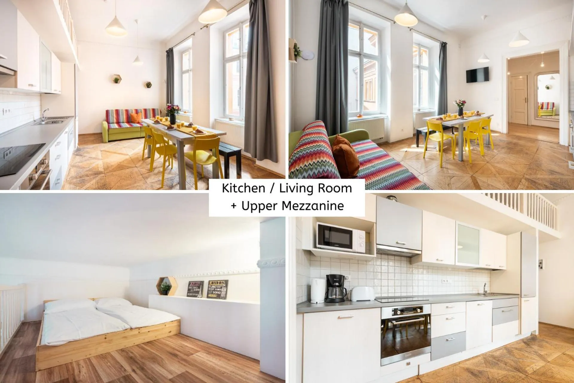 Living room in Hybernska Apartments by Pragueforyou